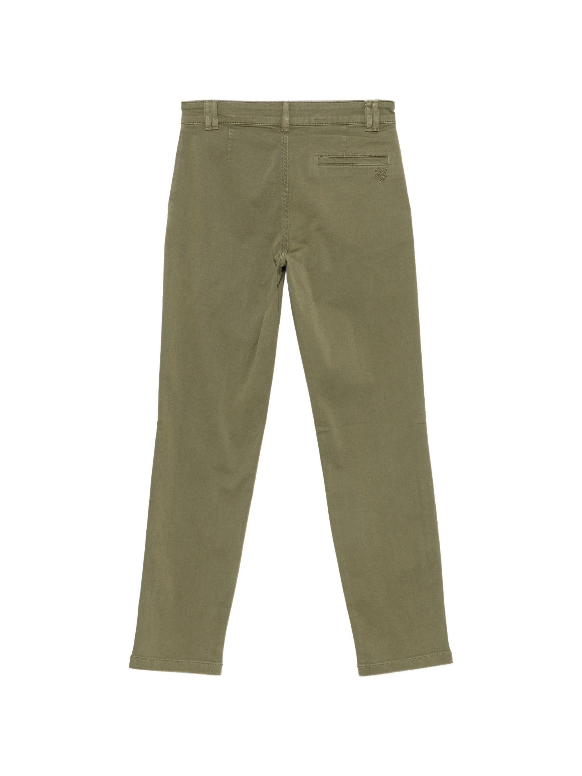 M.W. CIGARETTE CROPPED VERDE ALPINO #90510 LIU JO Pantaloni WF6128T708A 90510
