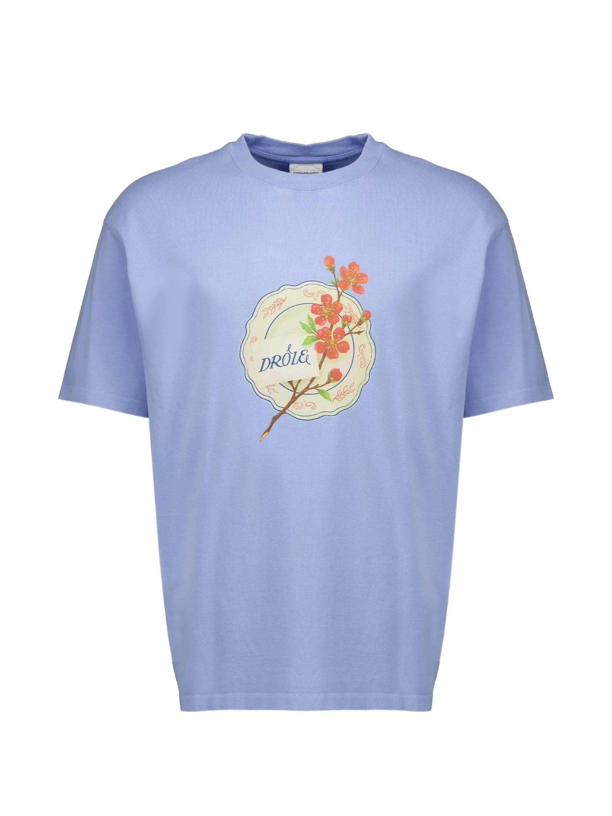 DROLE PORCELAINE T-SHIRT #BLUE DROLE DE MONSIEUR T-shirt L TS329 CO248 BE