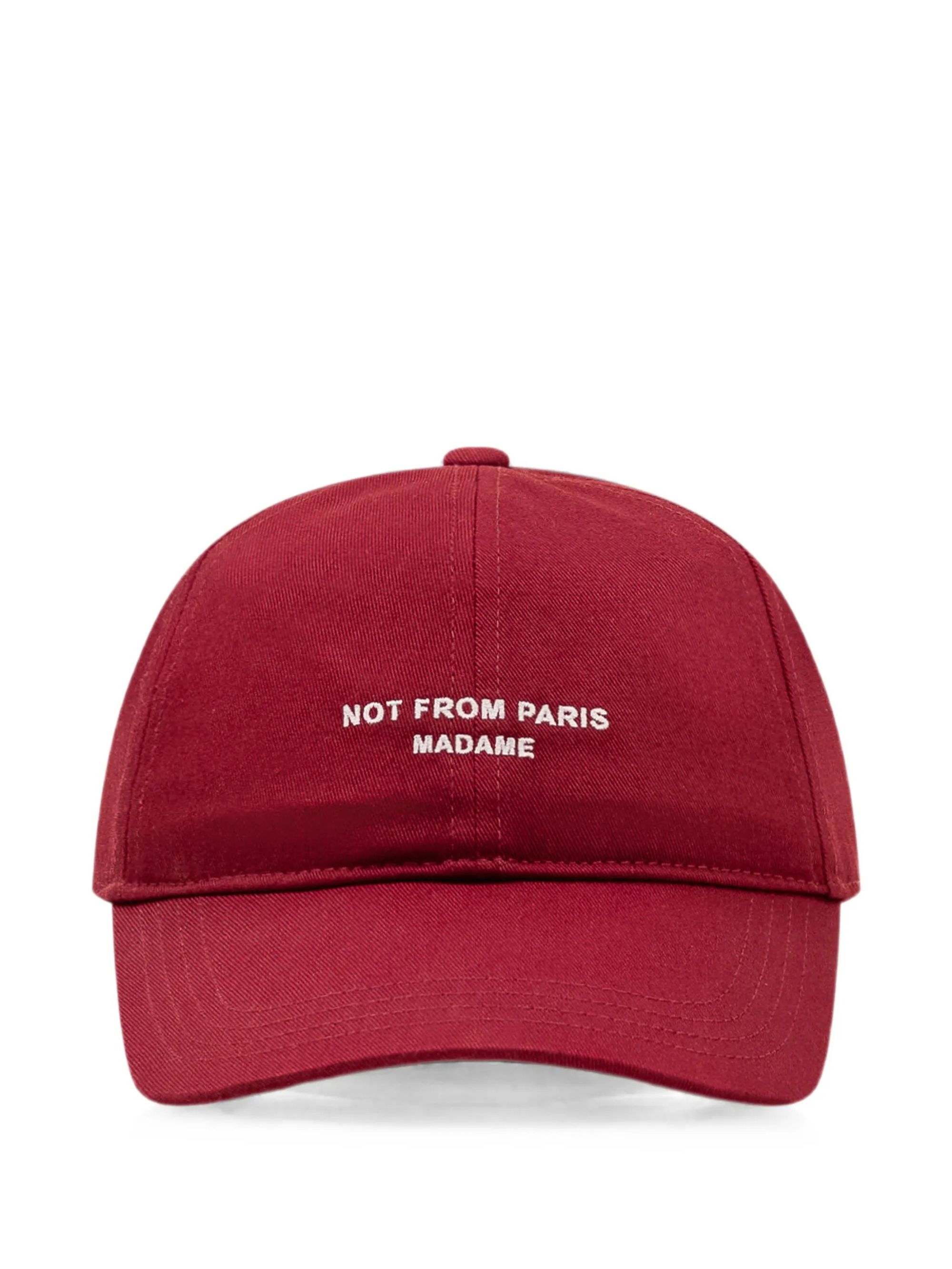SLOGAN CAP #WINE DROLE DE MONSIEUR Accessories L CP207 CO138 WN