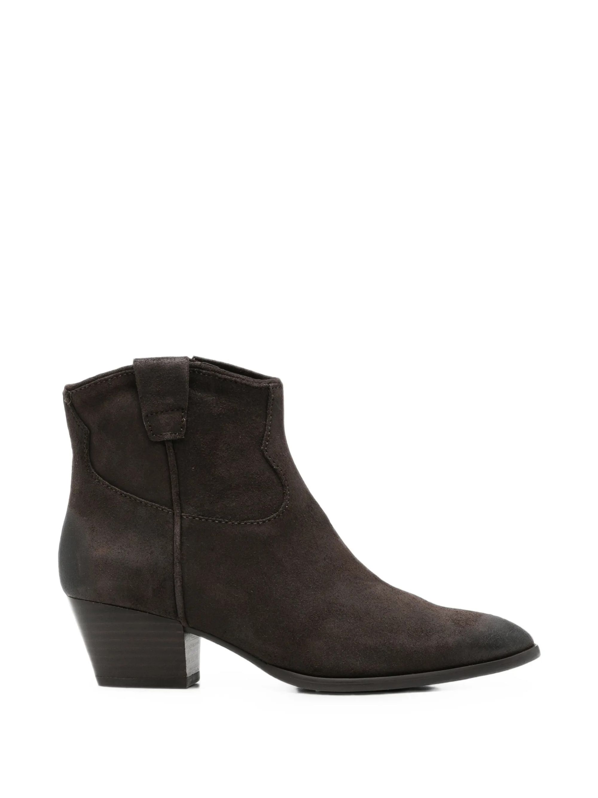 STIVALETTI OILY SUEDE #T.MORO ASH Scarpe FAME09