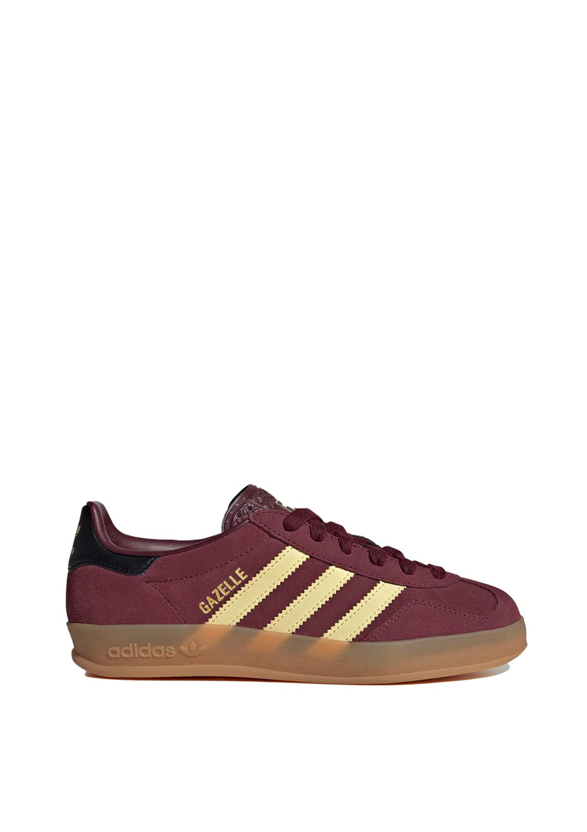 GAZELLE INDOOR J #MAROON/ALMYEL/GOLDMT ADIDAS KIDS Scarpe KJ2291