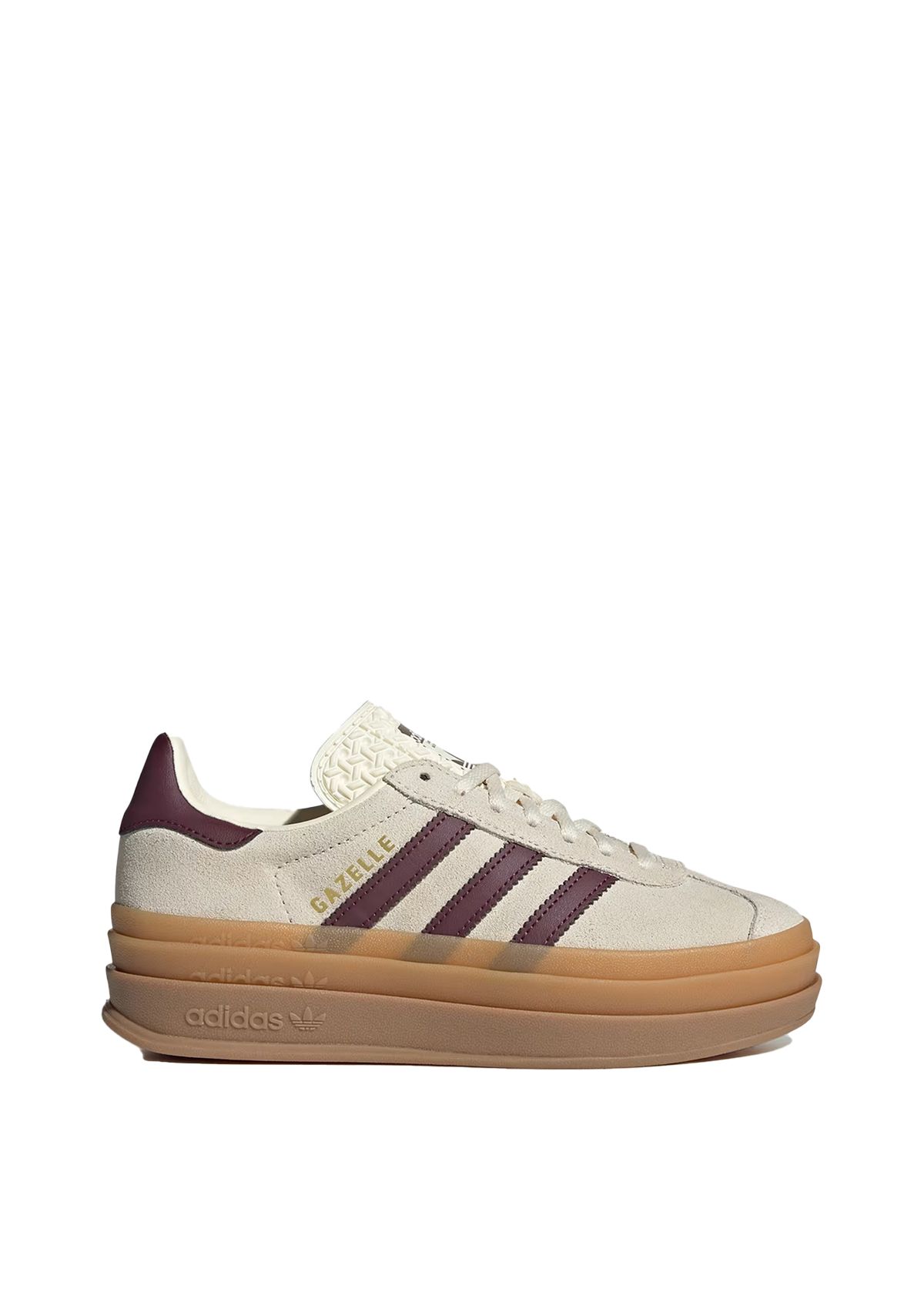 GAZELLE BOLD J #CREWHT/MAROON/GOLDMT ADIDAS KIDS Scarpe KI4559