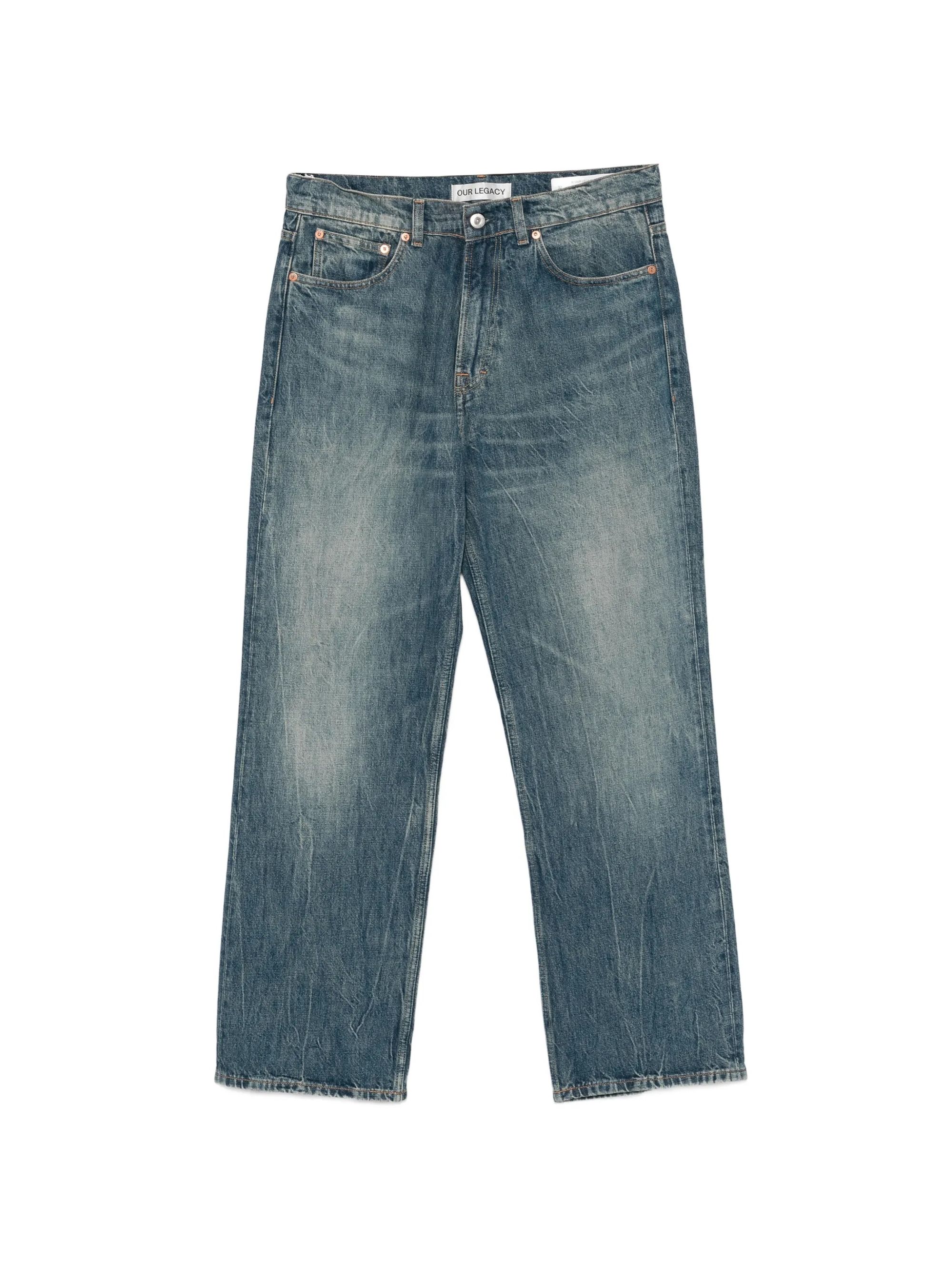THIRD CUT #BLUE OUR LEGACY Trousers M4265TRI
