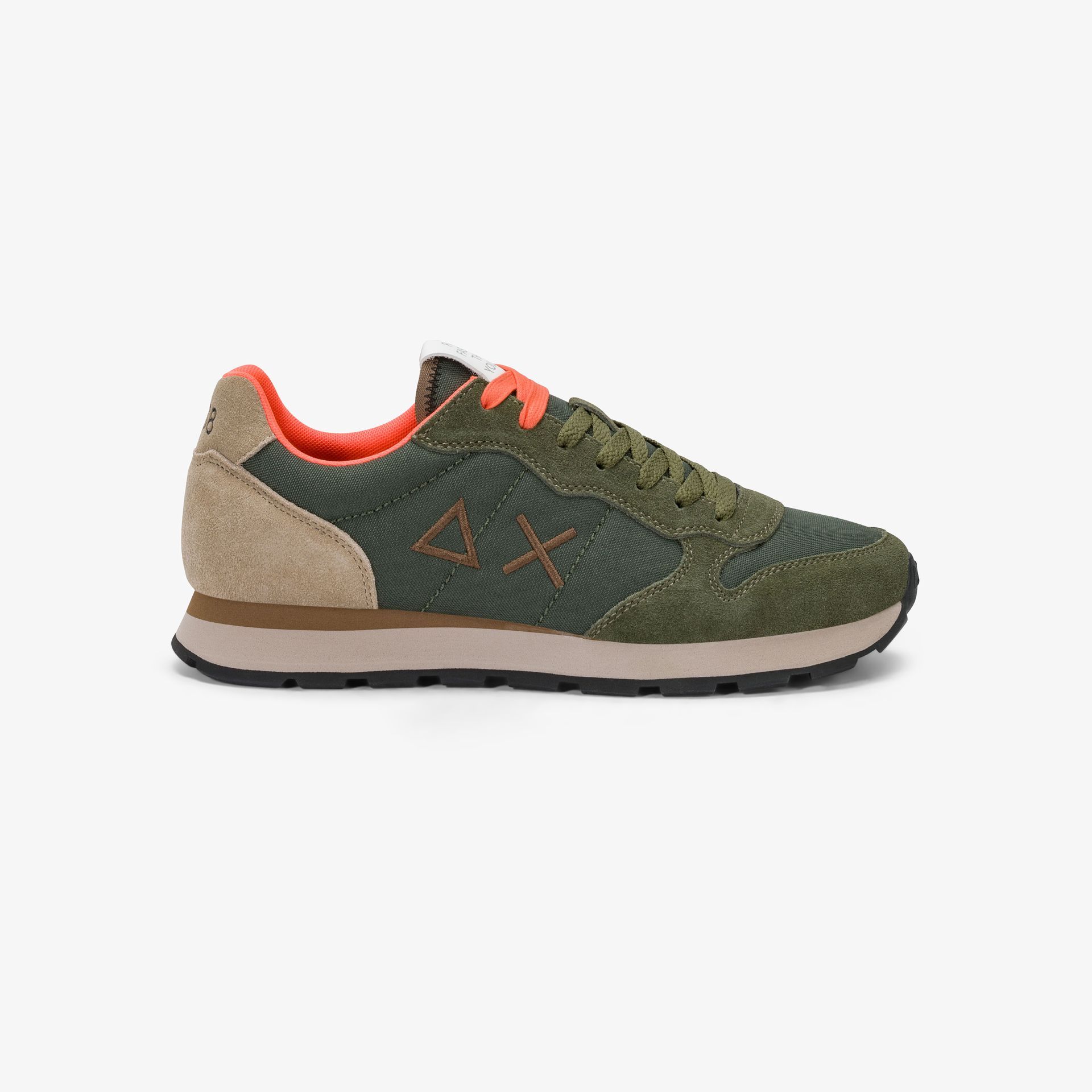 TOM MULTICOLOR MILITARE SCURO #74 SUN 68 Shoes Z46108
