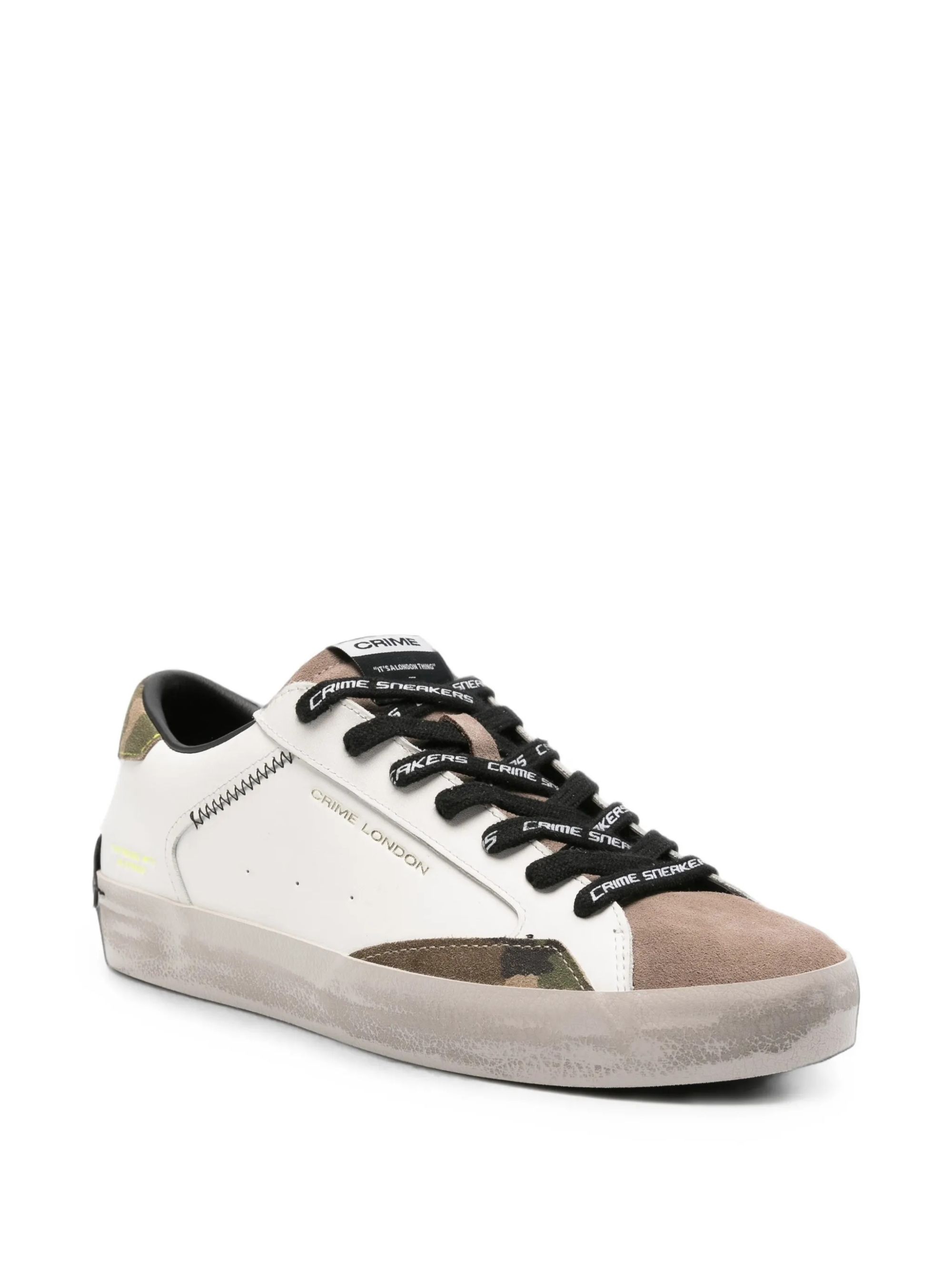 DISTRESSED WHITE #10 CRIME LONDON Scarpe 10002