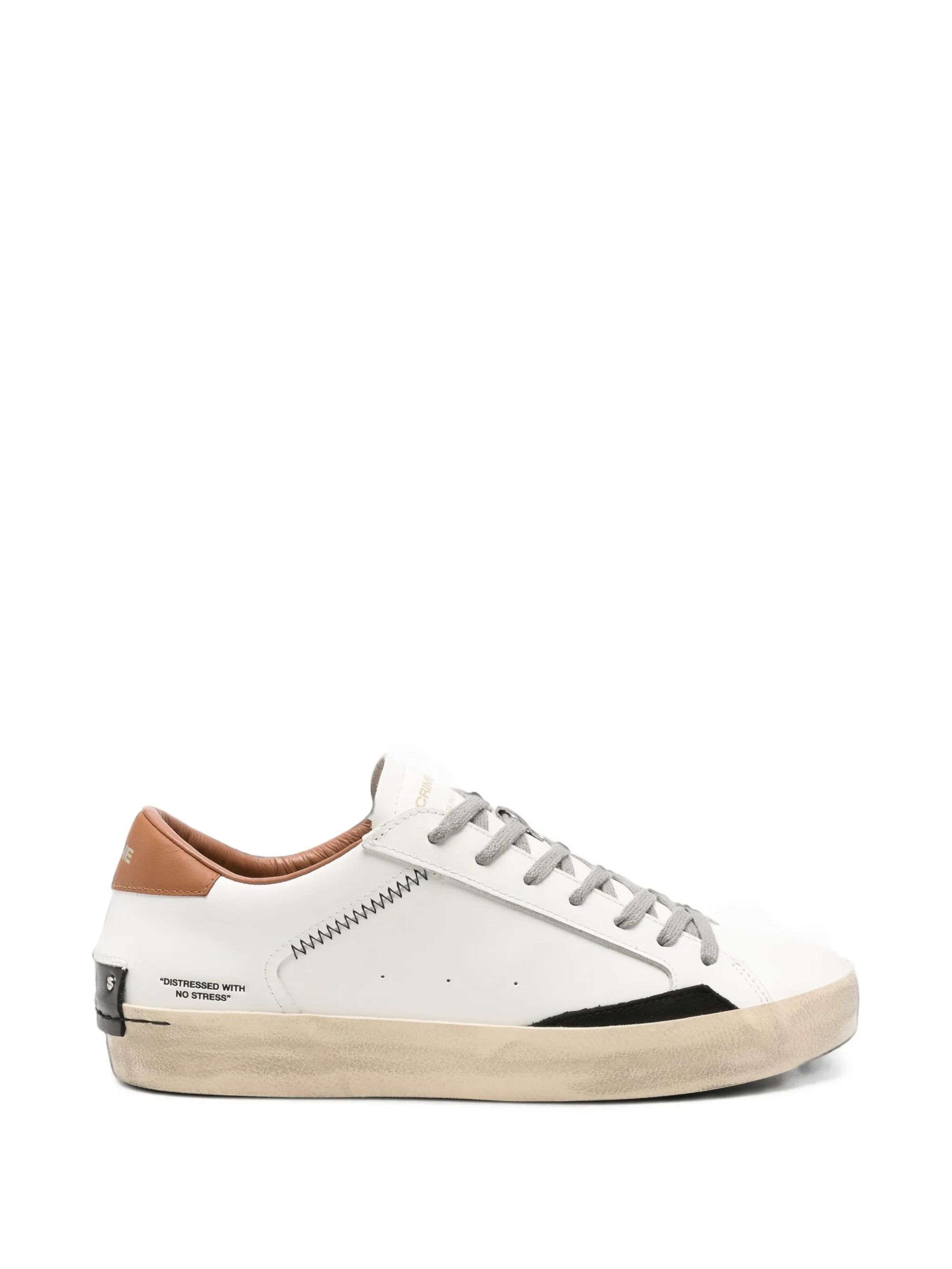 DISTRESSED WHITE #10 CRIME LONDON Scarpe 11005