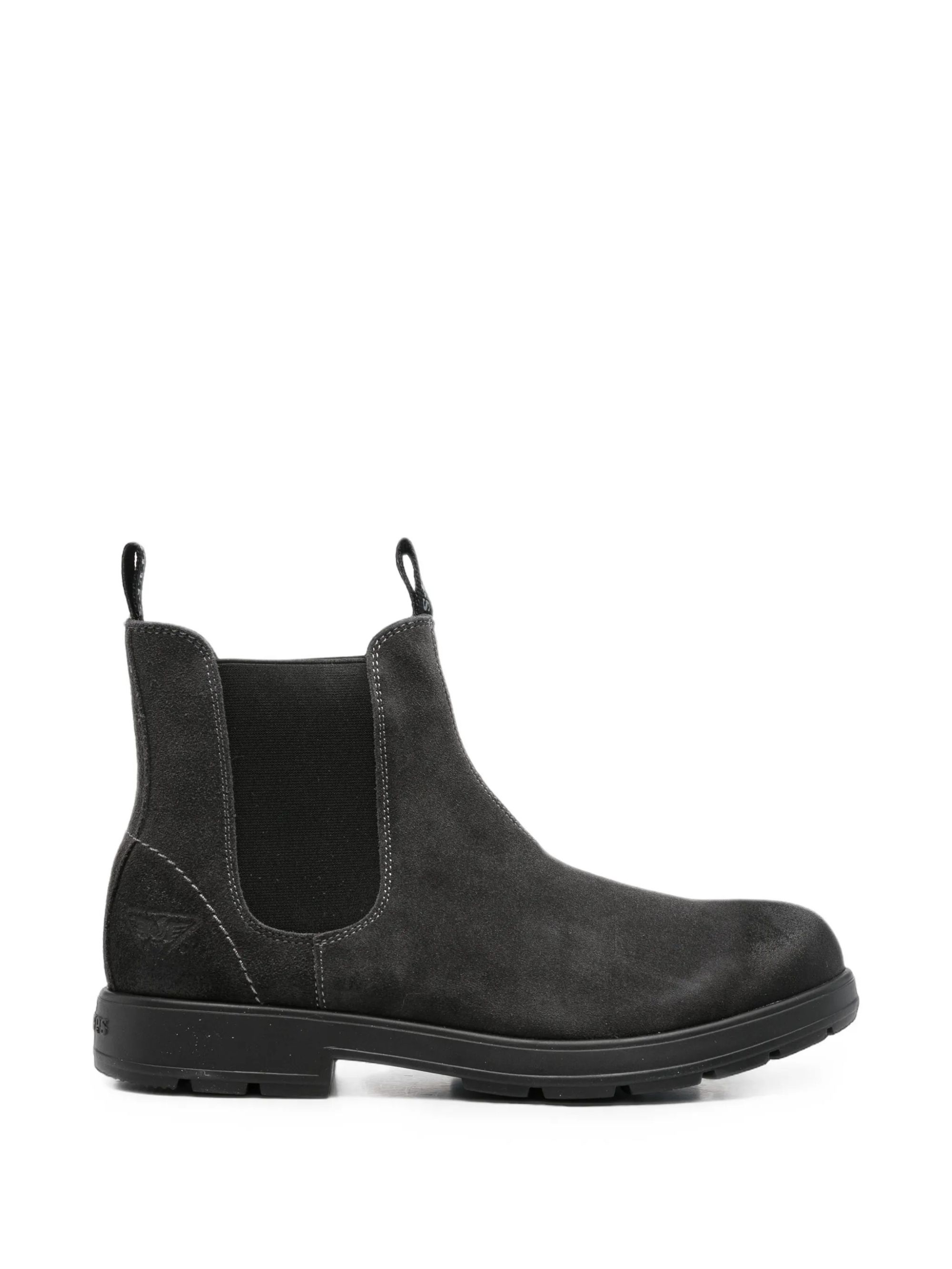 JASPER 1302 BEATLE M SUEDE/ELAST. #DK.GREY/BLACK DOCKSTEPS Scarpe DSM130223