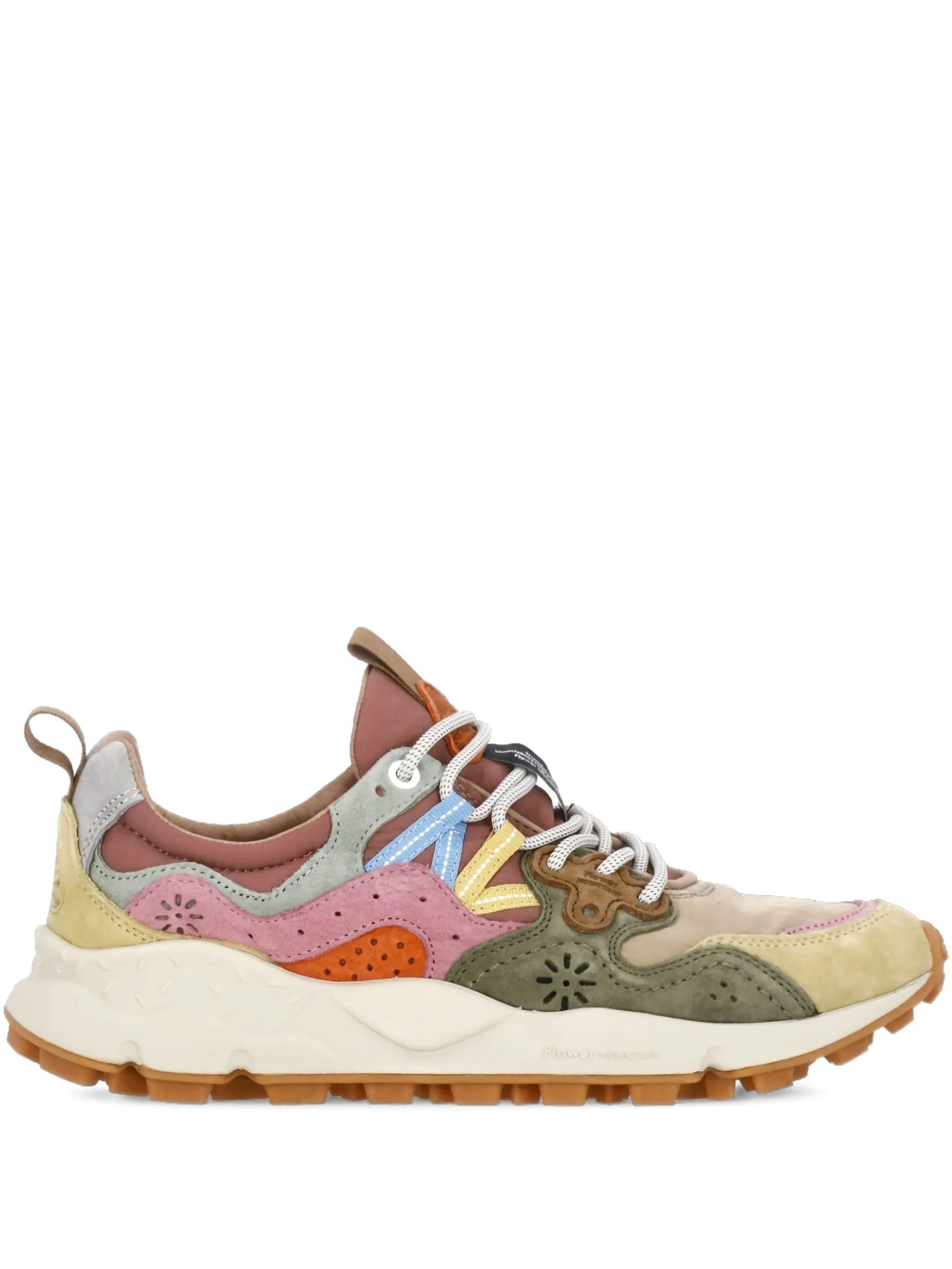 YAMANO 3 SUEDE/NYLON CREAM TAUPE #1E93 FLOWER MOUNTAIN Scarpe 2017817 01