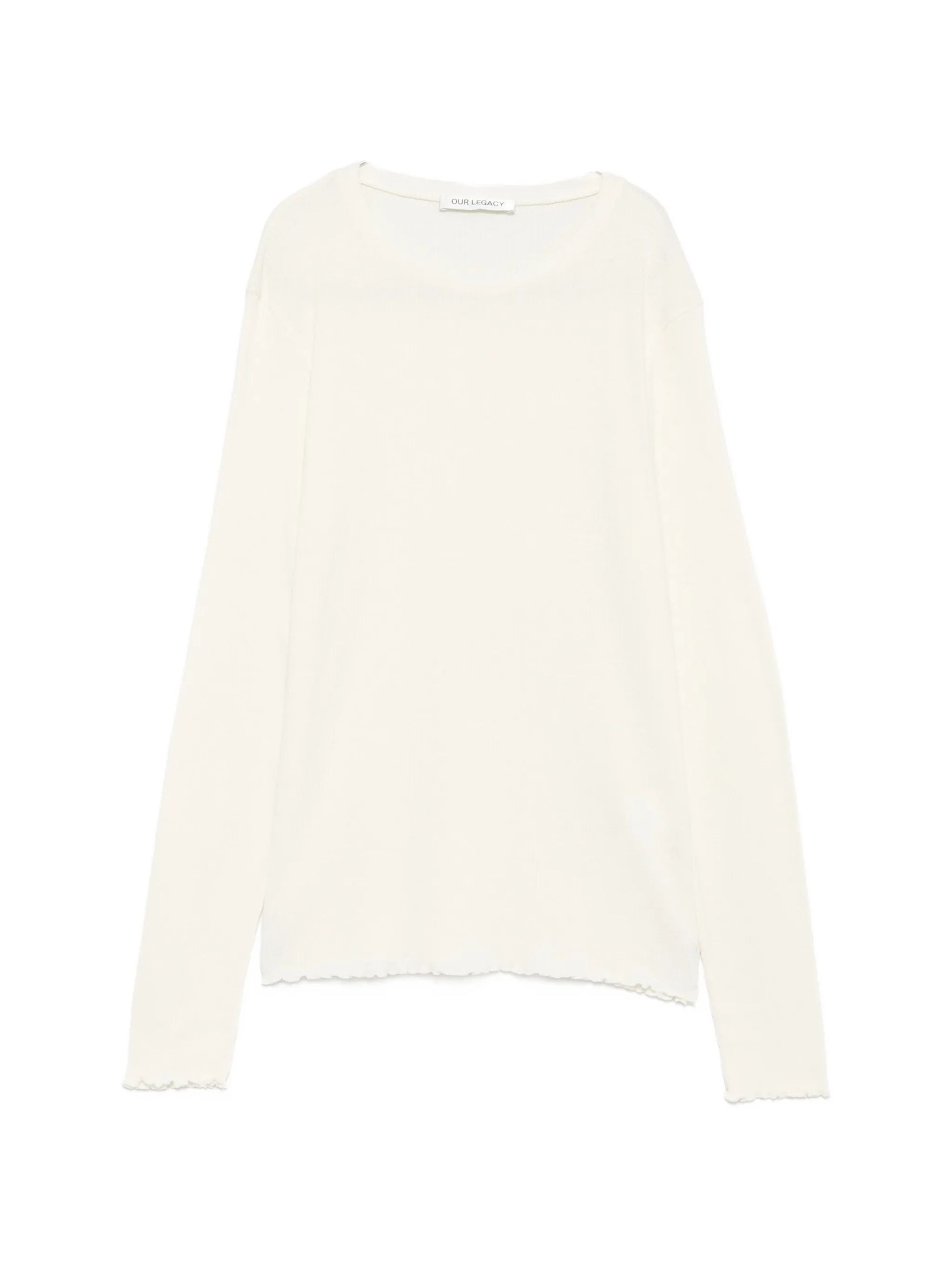 ELONGATED LONGSLEEVE #CLOUDBONE RIPPLE RIB OUR LEGACY Maglieria M4266ECR