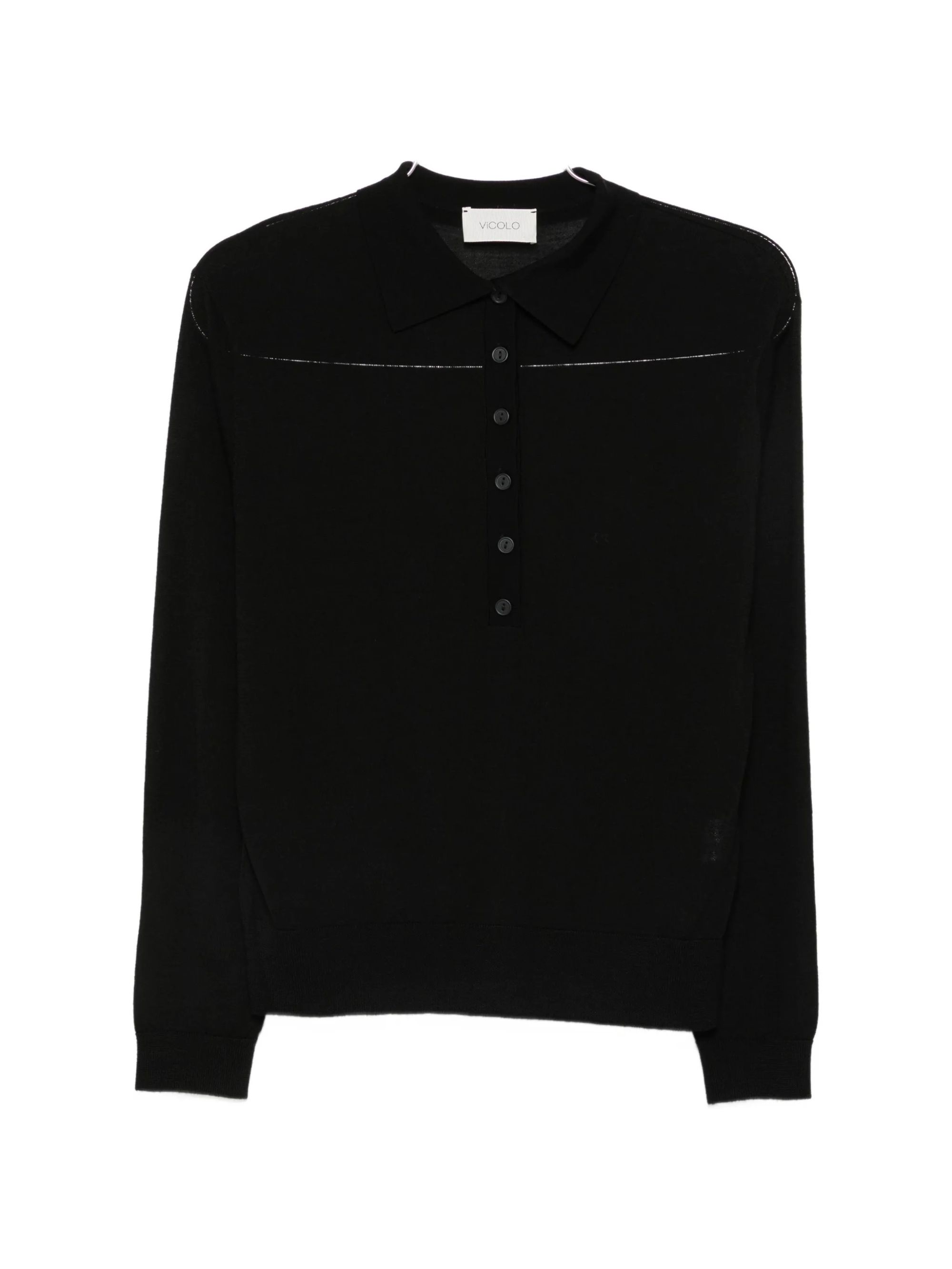 MAGLIERIA #NERO VICOLO Jersey 2AC2046