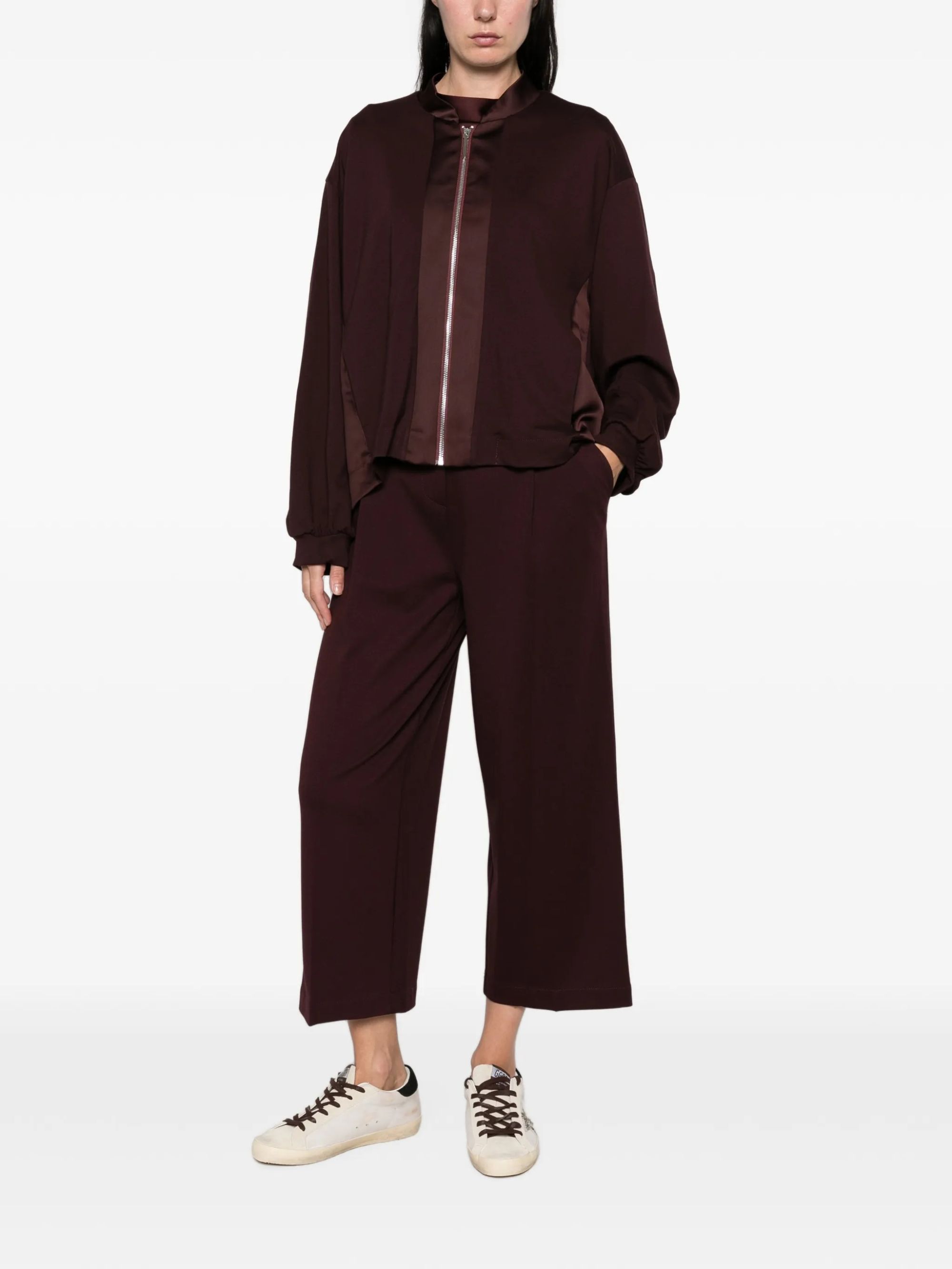 PANTALONI #PLUM NOIR IMPERIAL Trousers P6L4MHZ