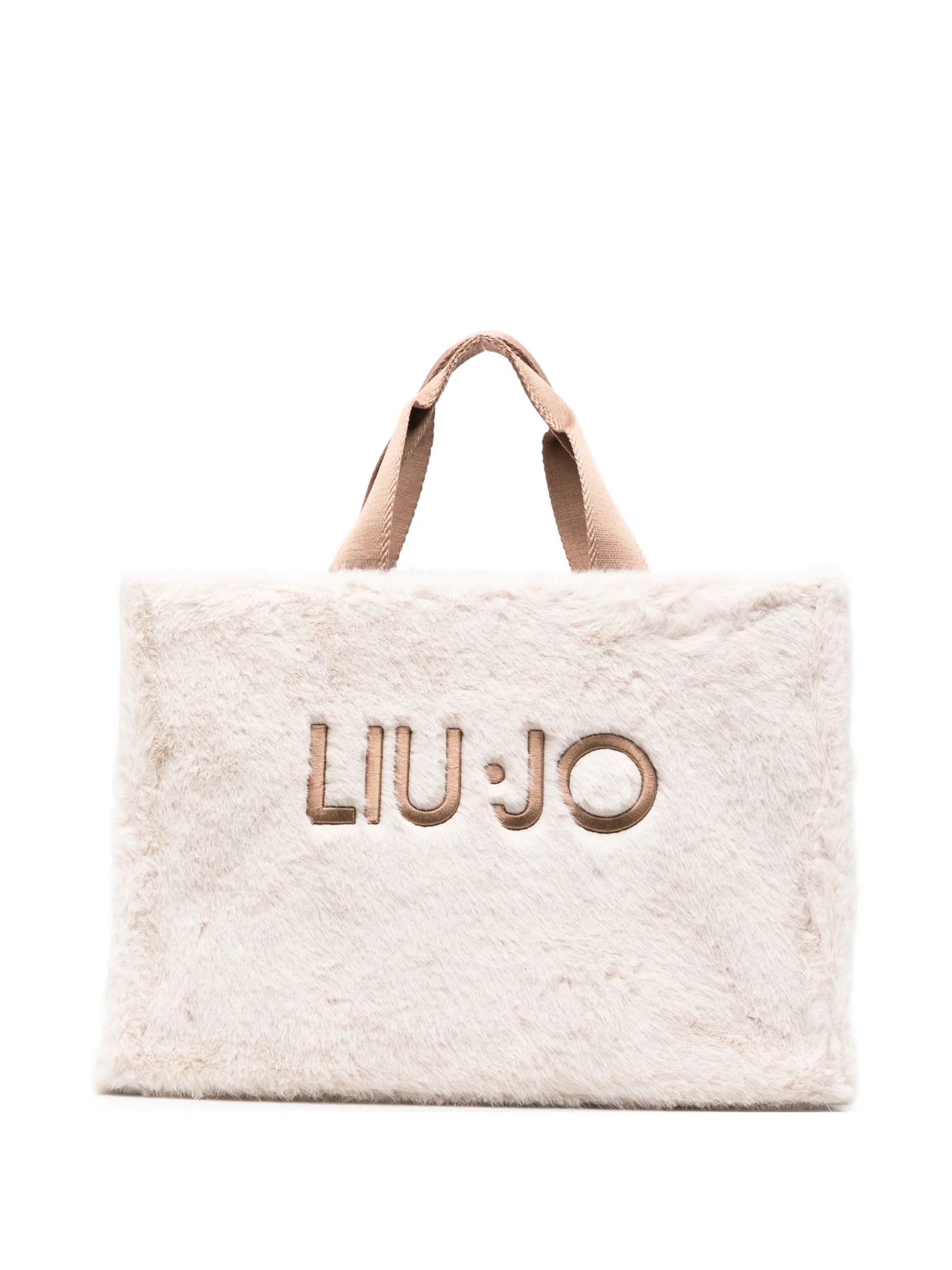 L TOTE FAKE FUR BURRO #00192 LIU JO Borse 2F6037E0218 00192