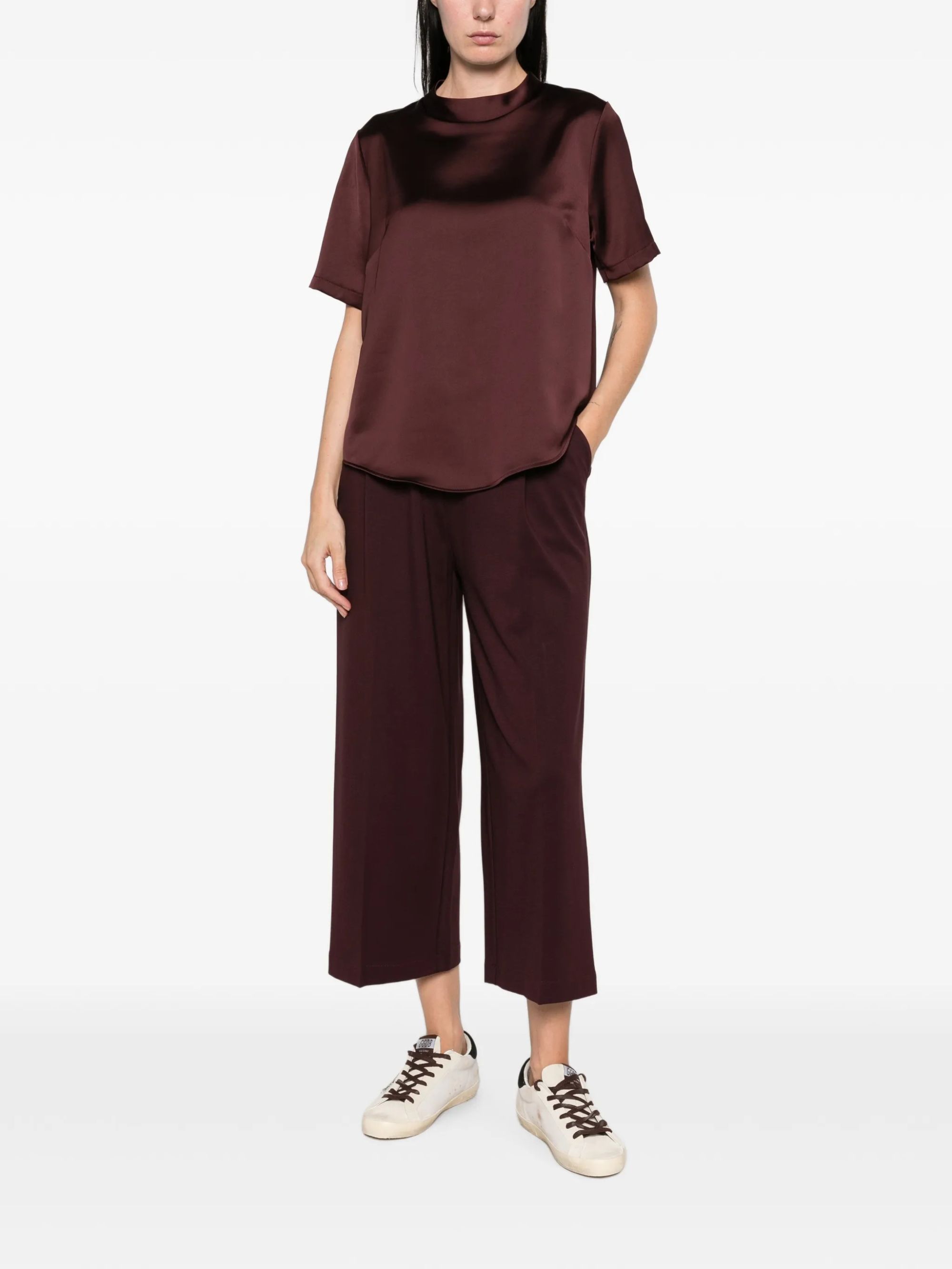TOP #PLUM NOIR IMPERIAL Top TAM1MBA