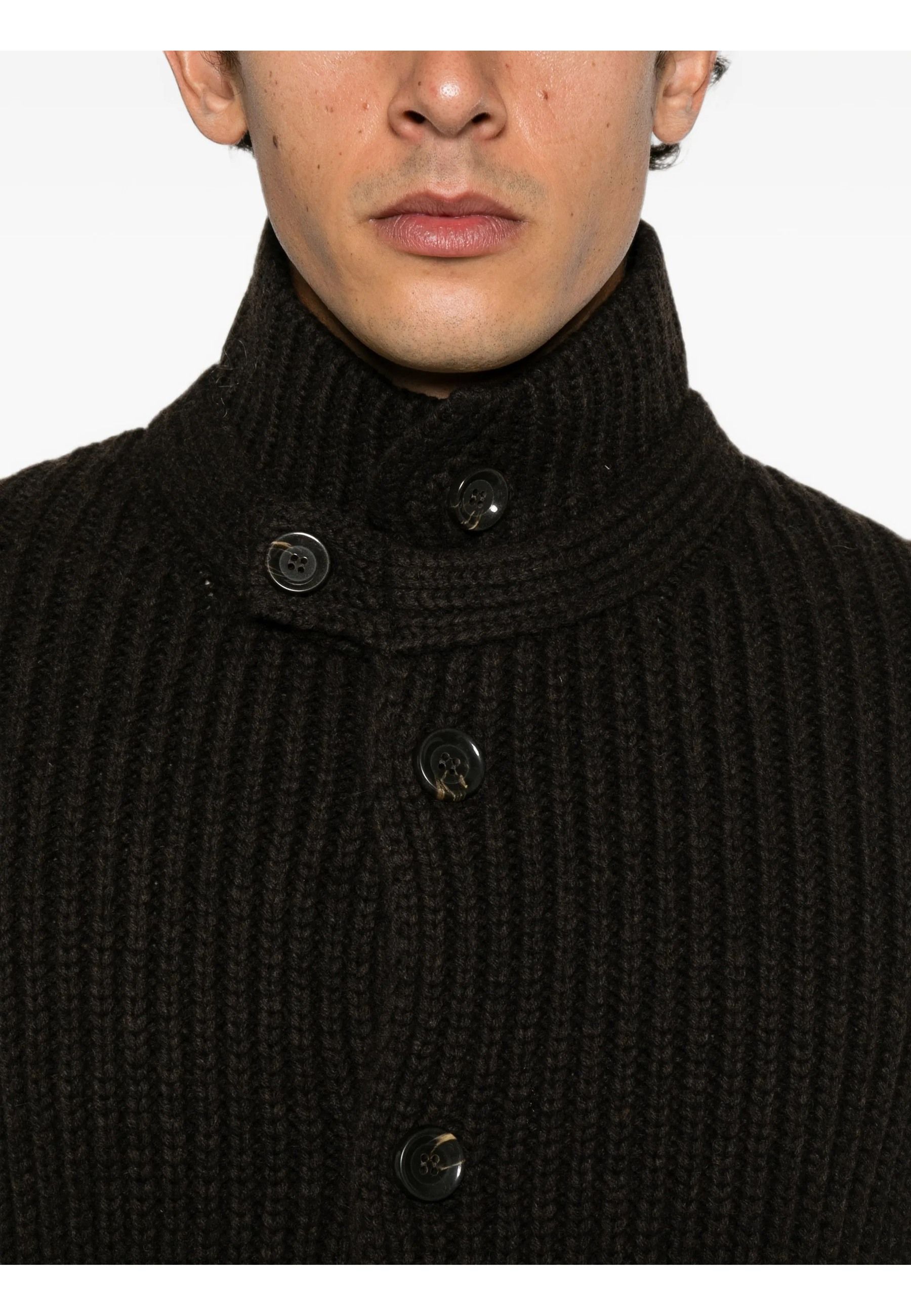 GIACCA BOTTONI MOKA #33 DANIELE FIESOLI Outerwear 0087