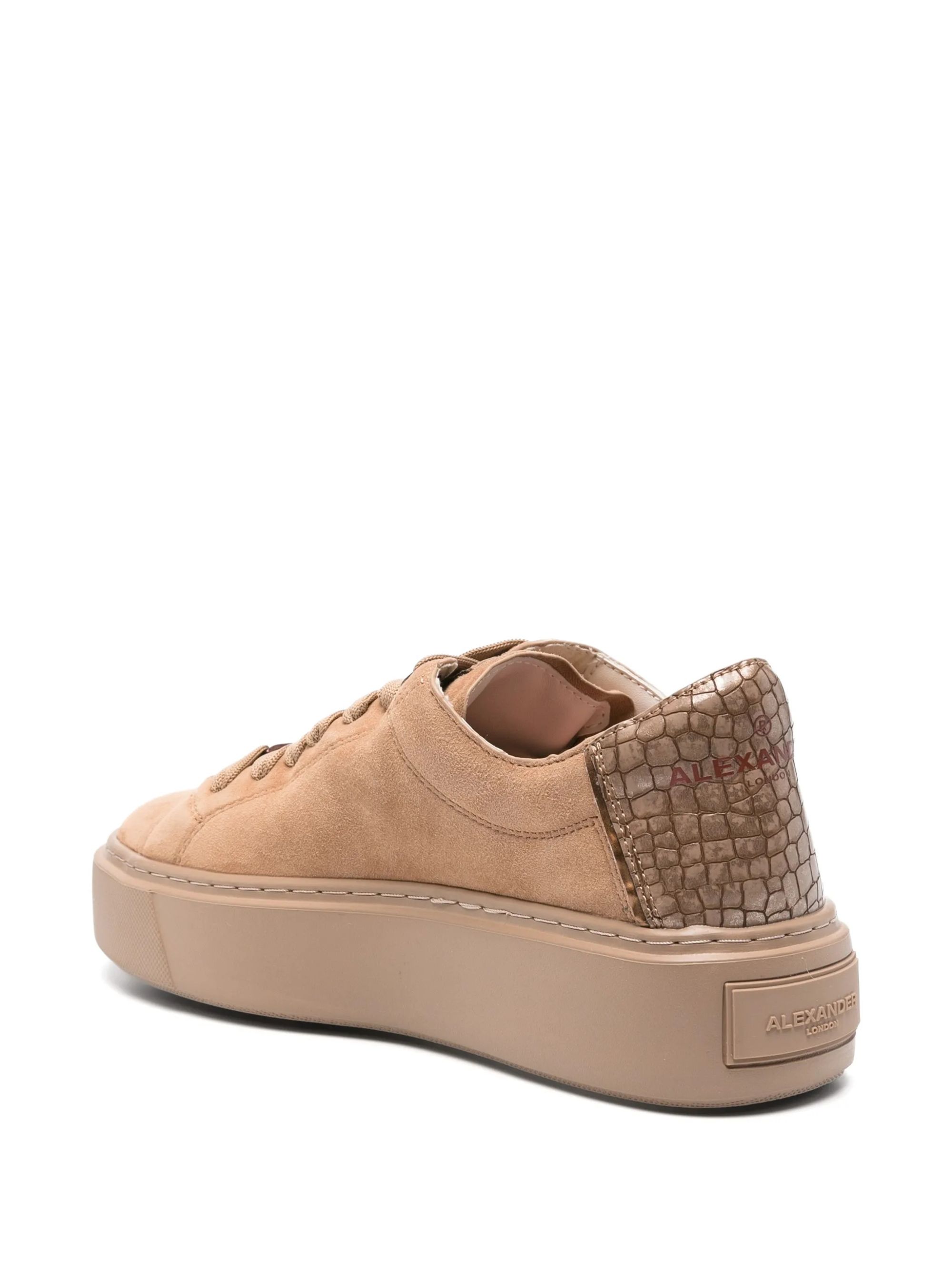 LONDON HIGH DECONSTRUCTED W 8417 #CAMEL LT.BRONZE ALEXANDER SMITH  Scarpe ALBELUW