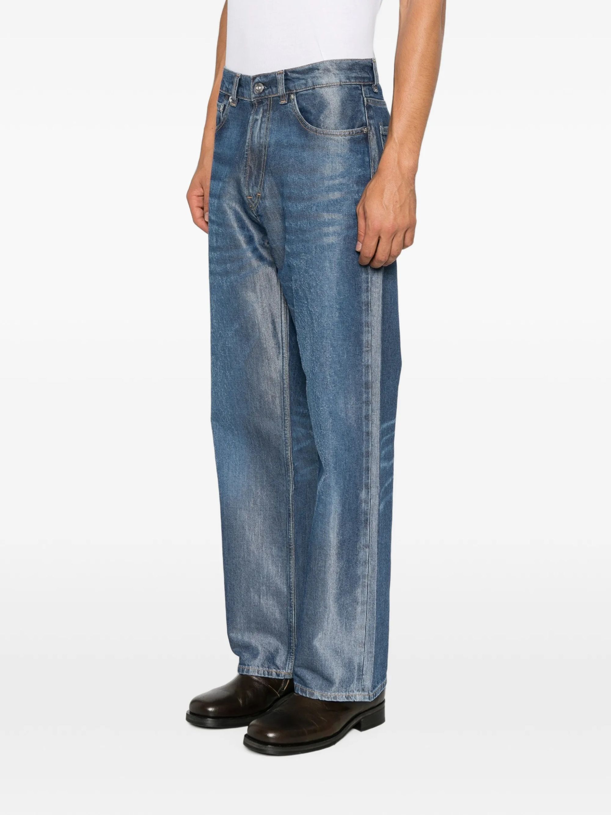 THIRD CUT #ELECTRIC BLUE WASH OUR LEGACY Pantaloni M4265TE