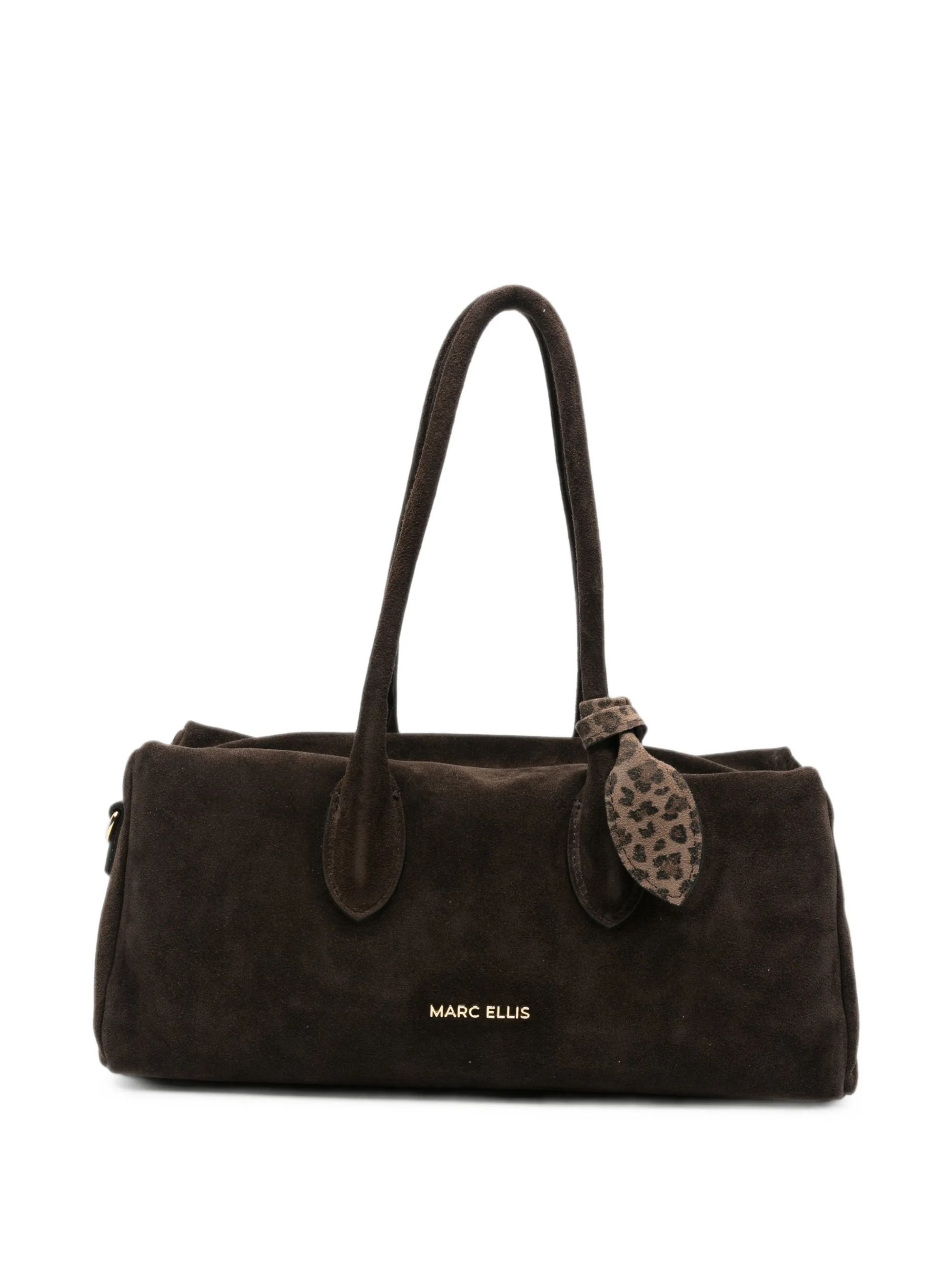 HANDBAG #CHOCOLATE / GOLD MARC ELLIS Borse BILBAO WEST CM