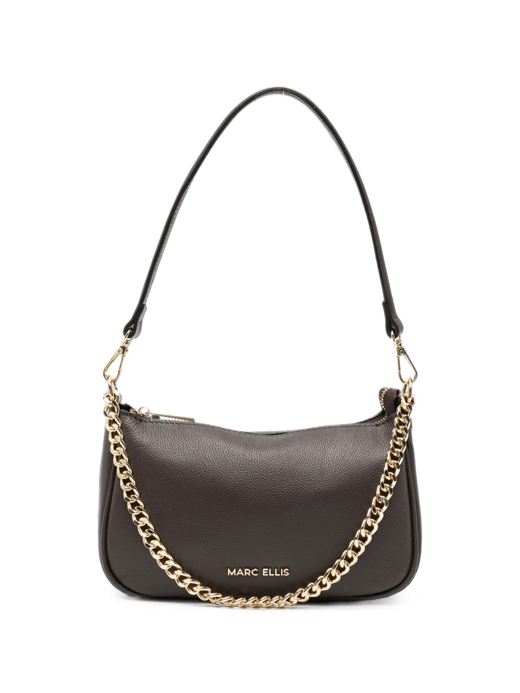 HANDBAG #CHOCOLATE / GOLD MARC ELLIS Borse MIRTA DO