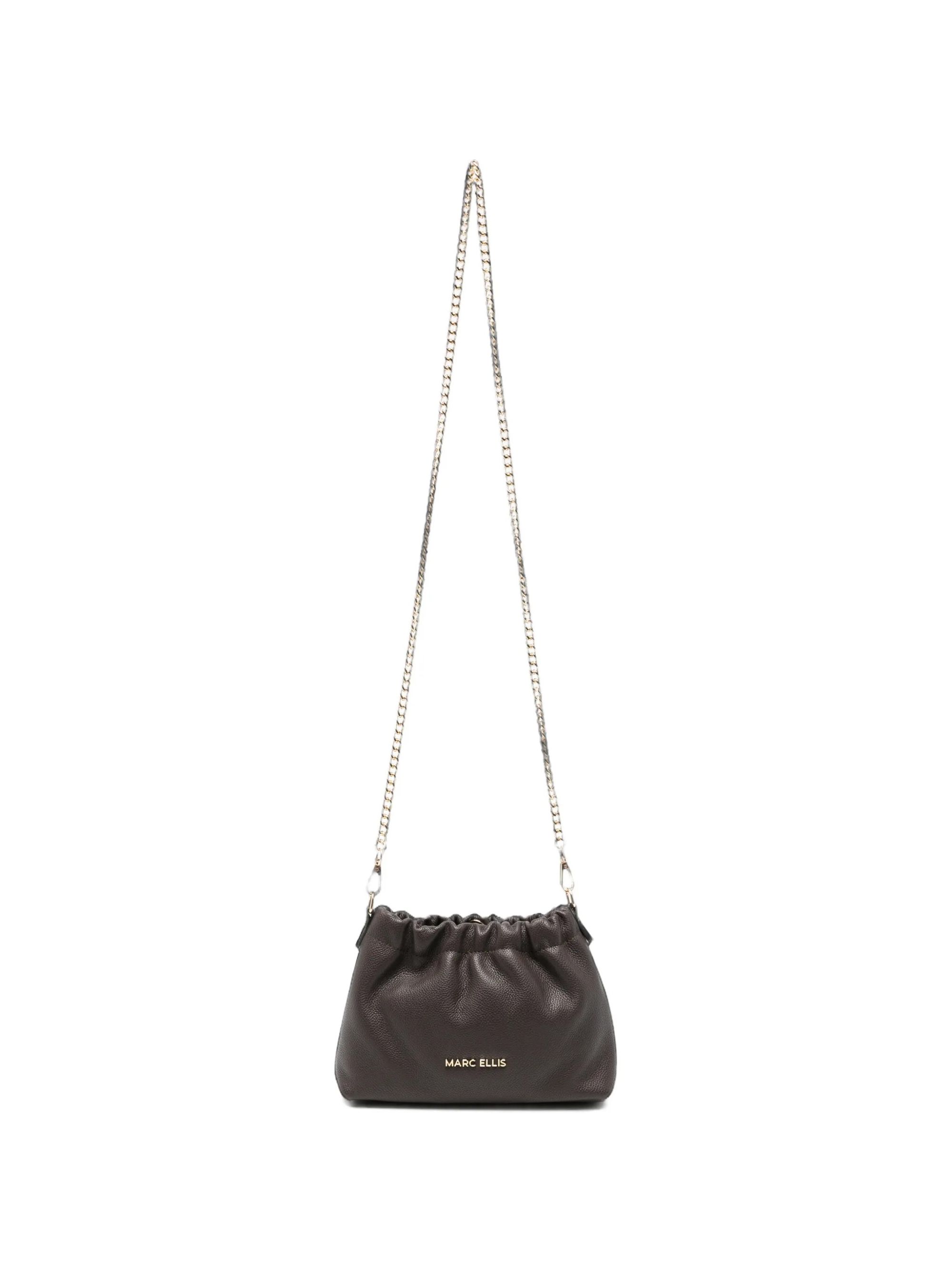 HANDBAG #CHOCOLATE / GOLD MARC ELLIS Borse ZOE DO