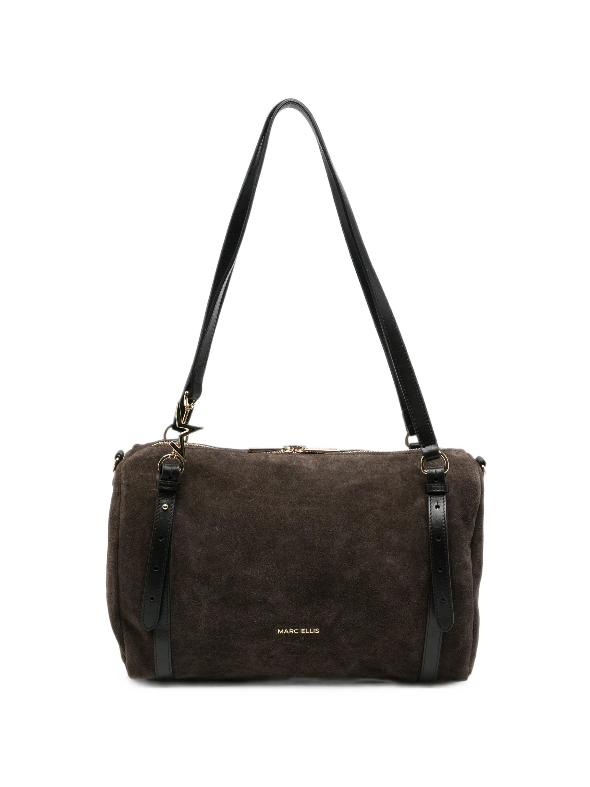 SHOULDER BAG #CHOCOLATE / GOLD MARC ELLIS Borse HUDA CM