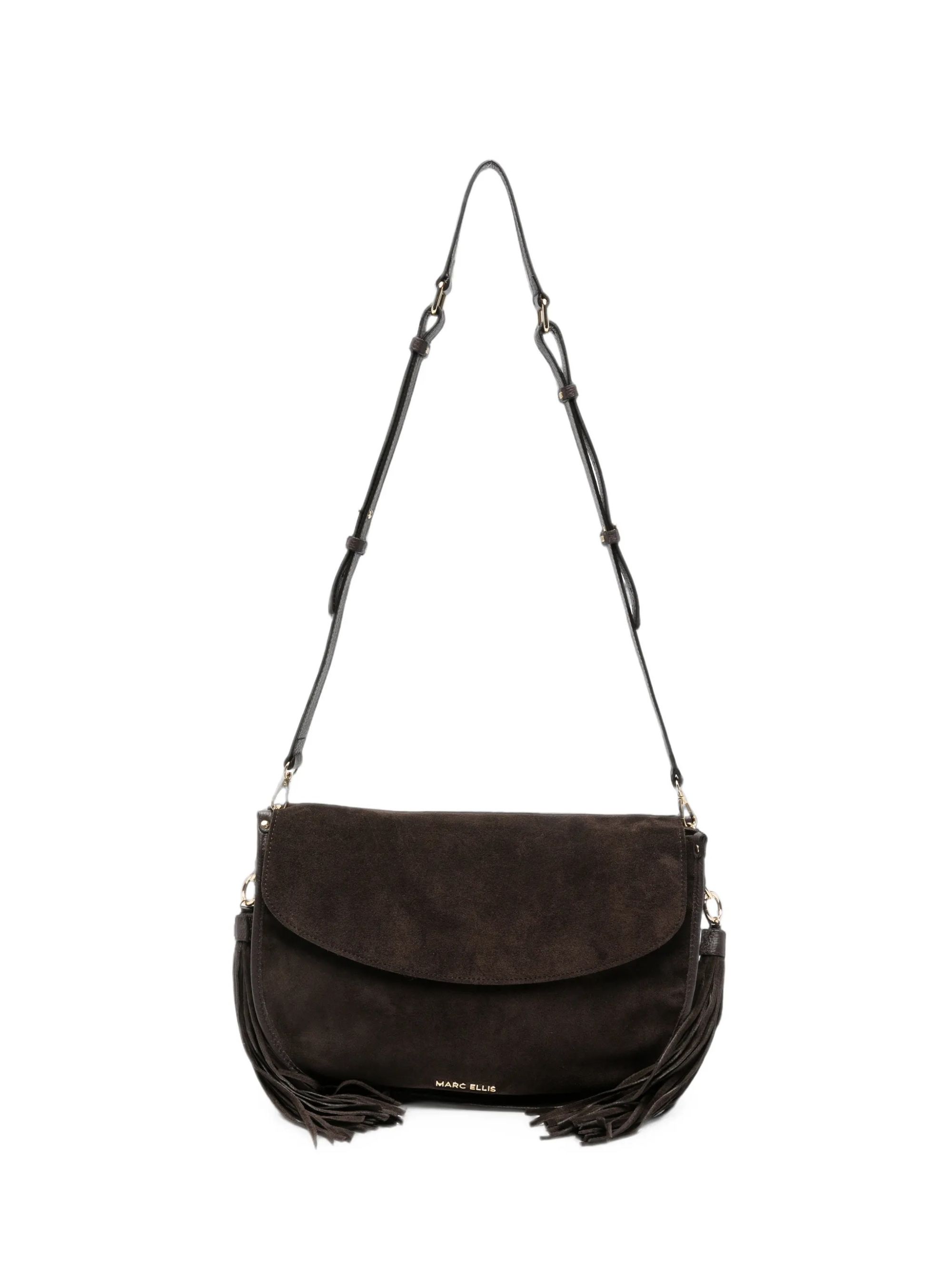 SHOULDER BAG #CHOCOLATE / GOLD MARC ELLIS Borse LIMA L CM