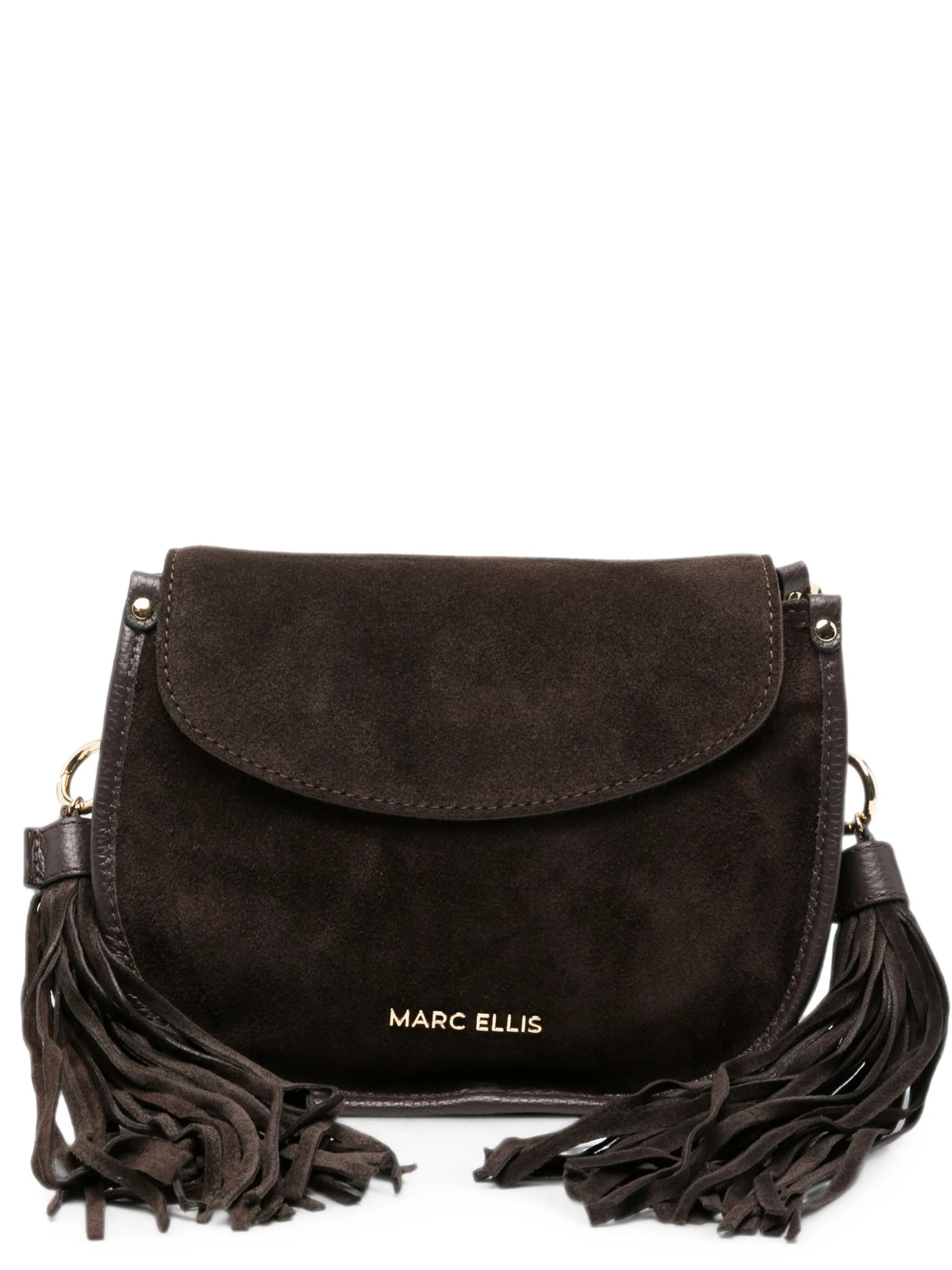 SHOULDER BAG #CHOCOLATE / GOLD MARC ELLIS Borse LIMA M CM