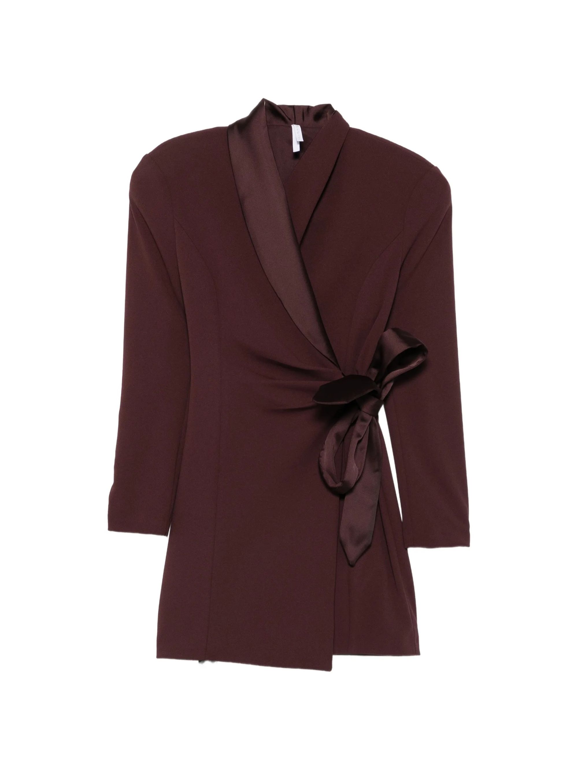 VESTITO #PLUM NOIR IMPERIAL Vestiti AGGNMAW