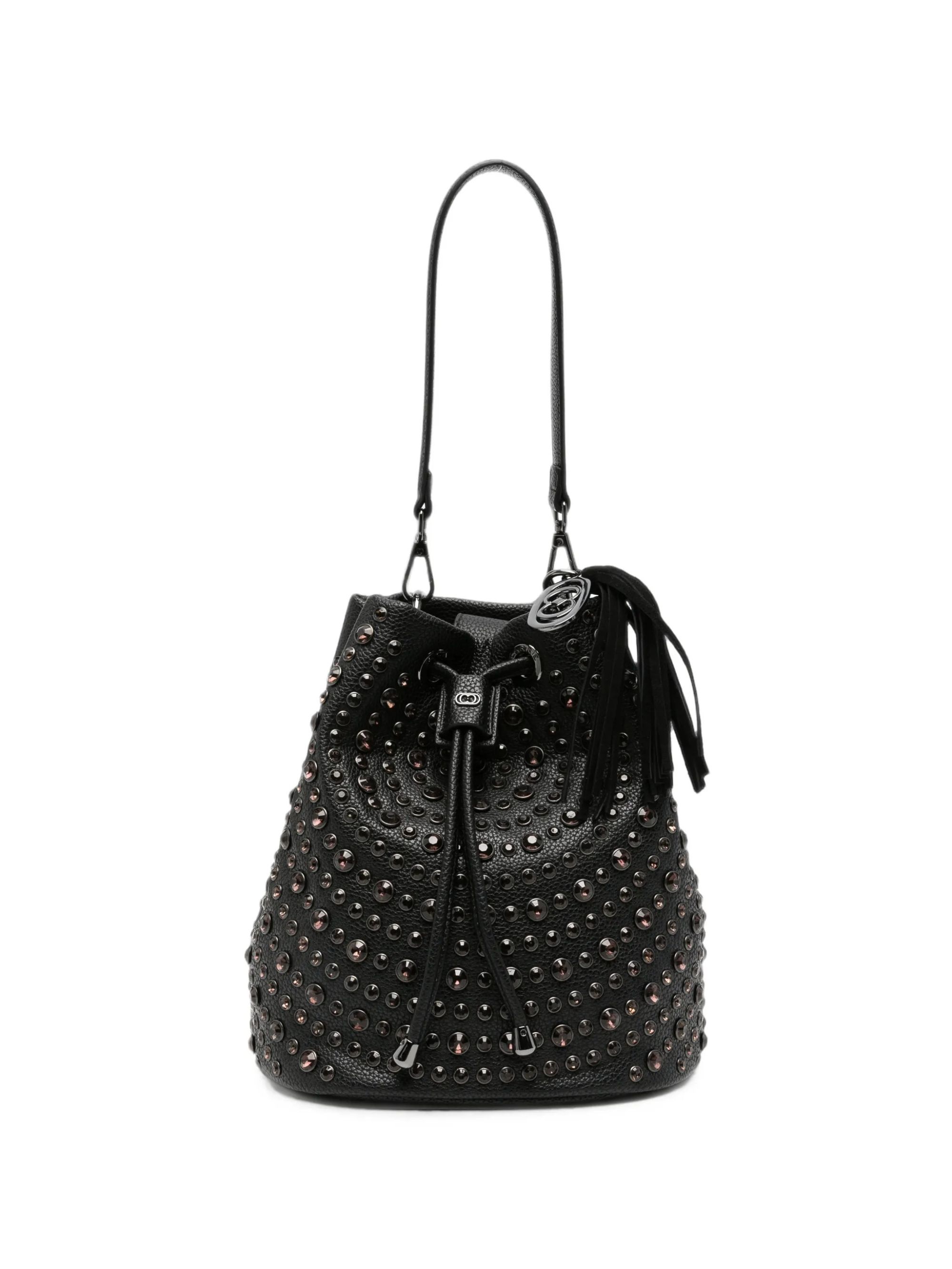 ANDROMEDA BUCKET TUMBLED PU LEAT. #BLACK LA CARRIE Borse 162M-EM-215-TPU