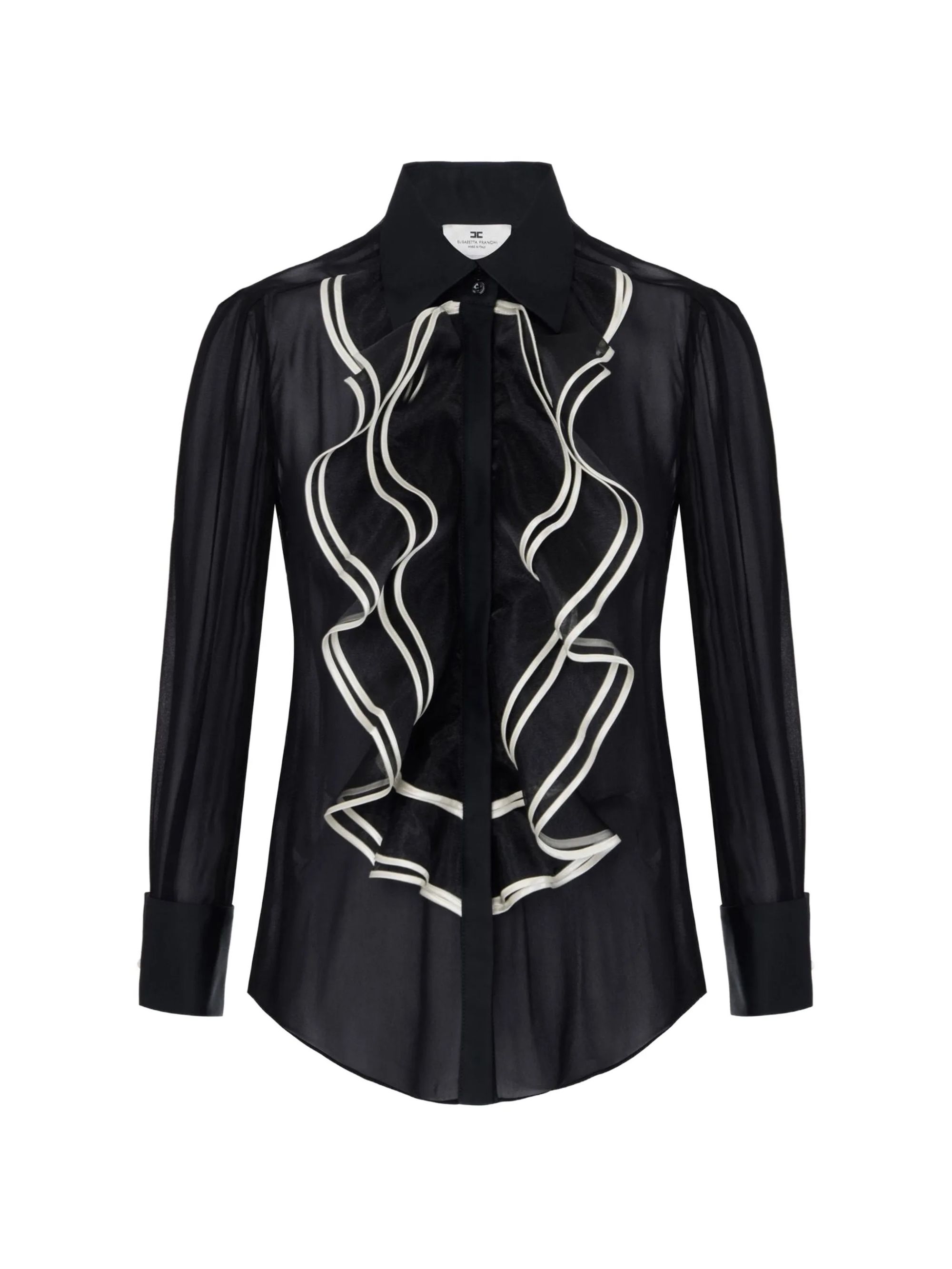 CAMICIE NERO/BURRO #685 ELISABETTA FRANCHI Shirt CA21067E2