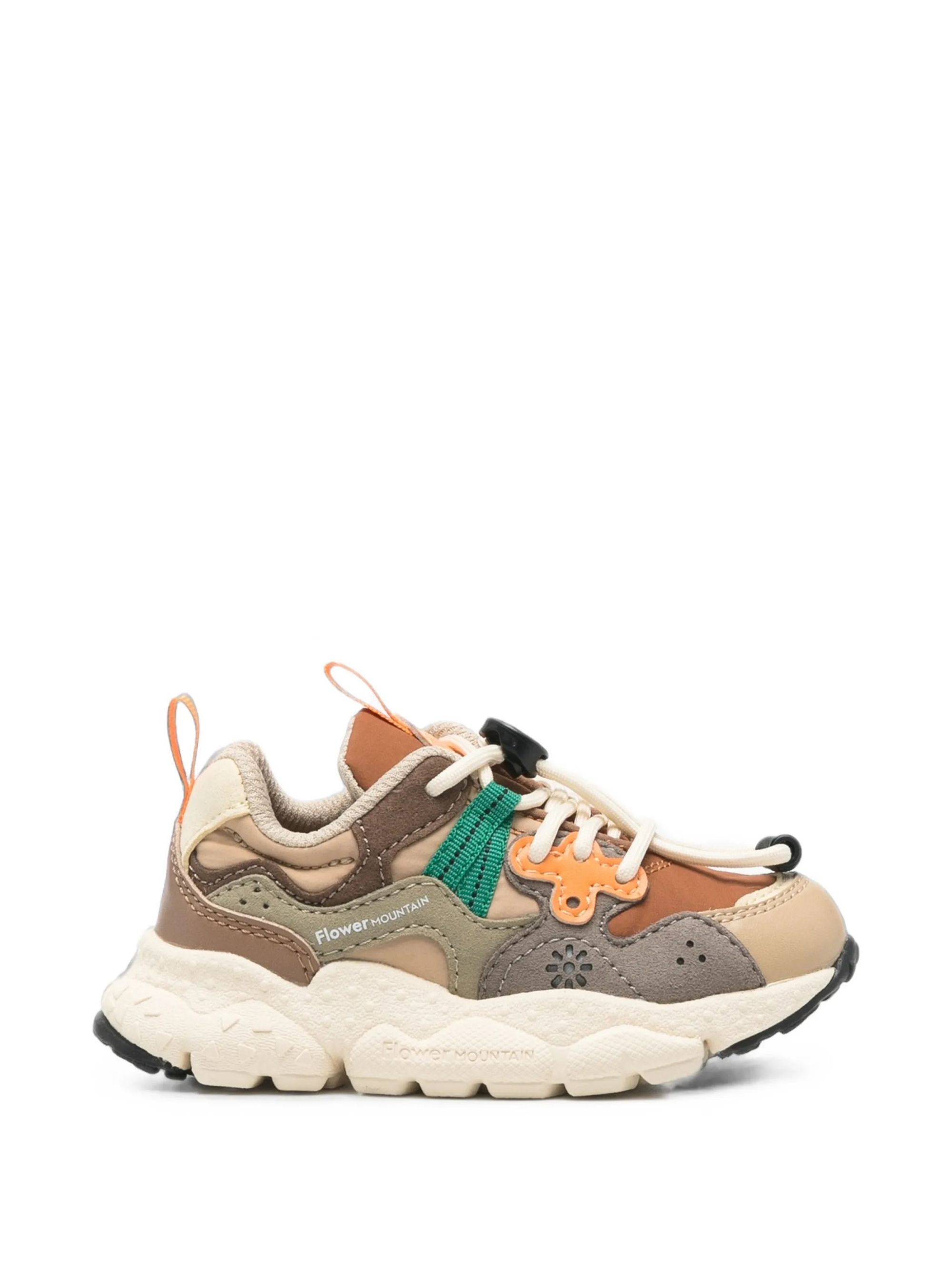 YAMANO 3 JUNIOR E-CALF CUOIO-TAUPE-BROWN #1E87 FLOWER MOUNTAIN KIDS Scarpe 2015497-21