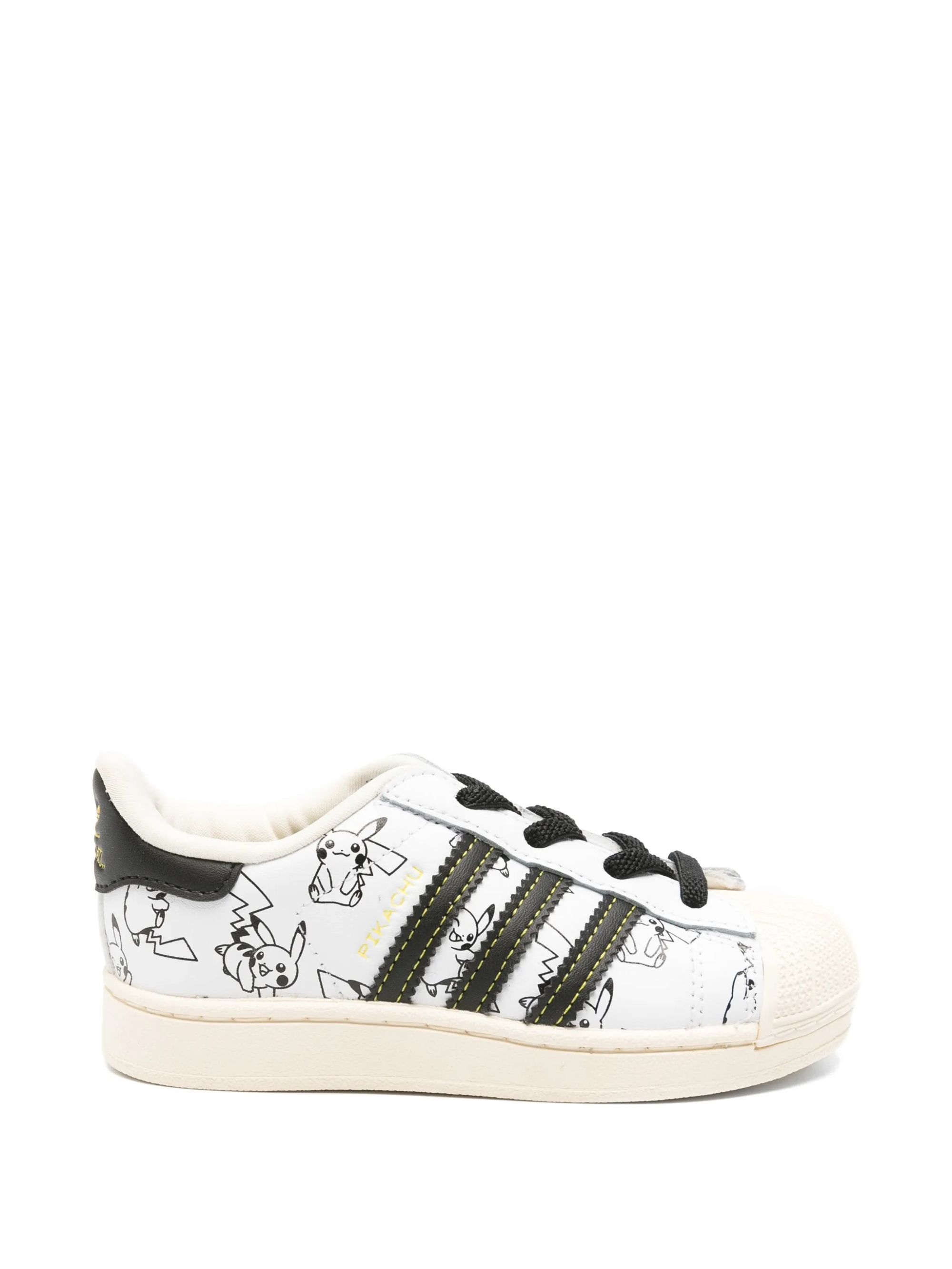 SUPERSTAR II EL I #FTWWHT/CBLACK/GOLDMT ADIDAS KIDS Scarpe KJ5614