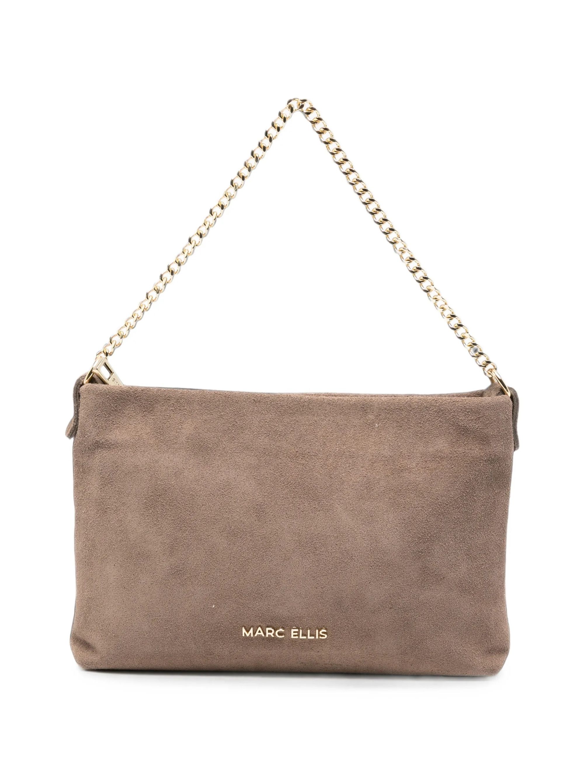 SHOULDER BAG #TAUPE / GOLD MARC ELLIS Bags ESTER CM