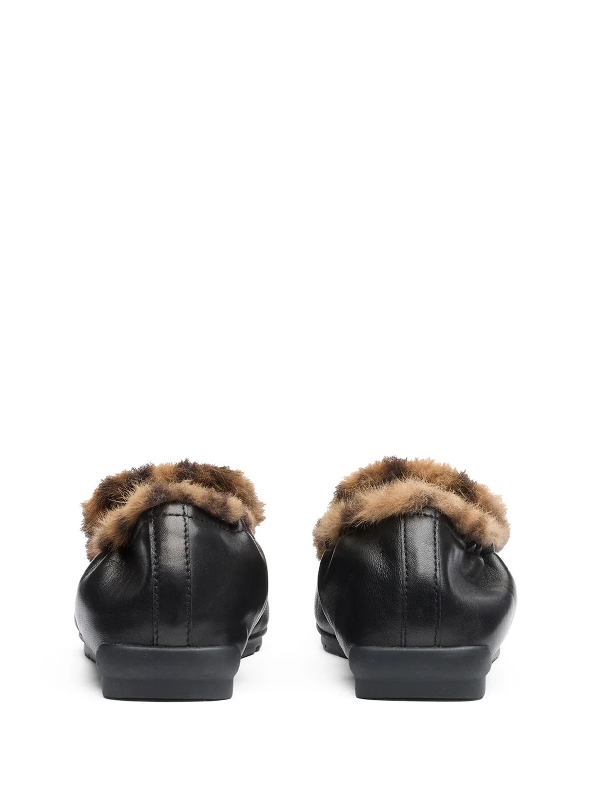 NAPPA #BLACK/FAKEFUR LEOPARD ASH Shoes BARKLEYFUR02