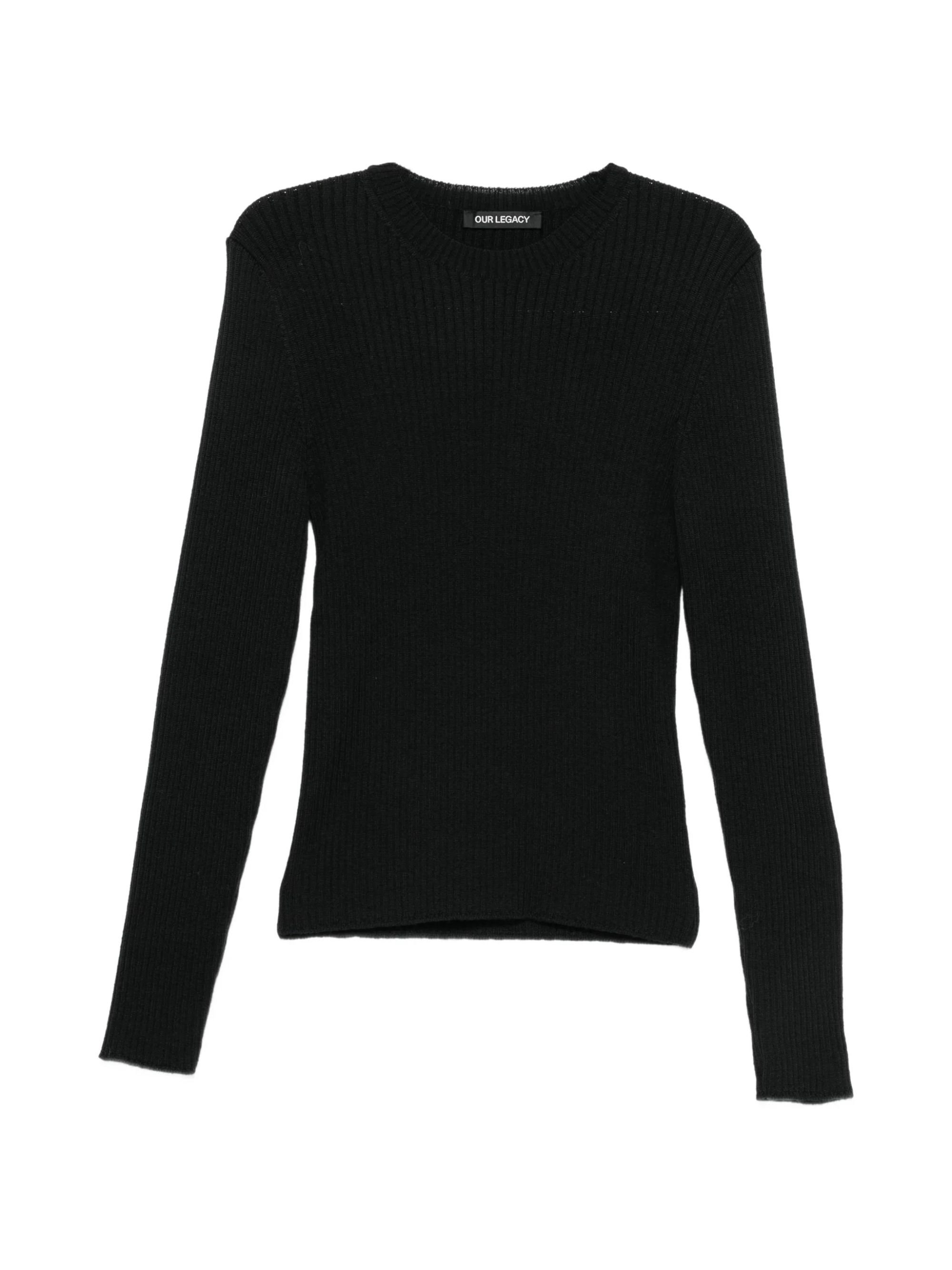 COMPACT ROUNDNECK #BLACK OUR LEGACY Jersey M4263CB