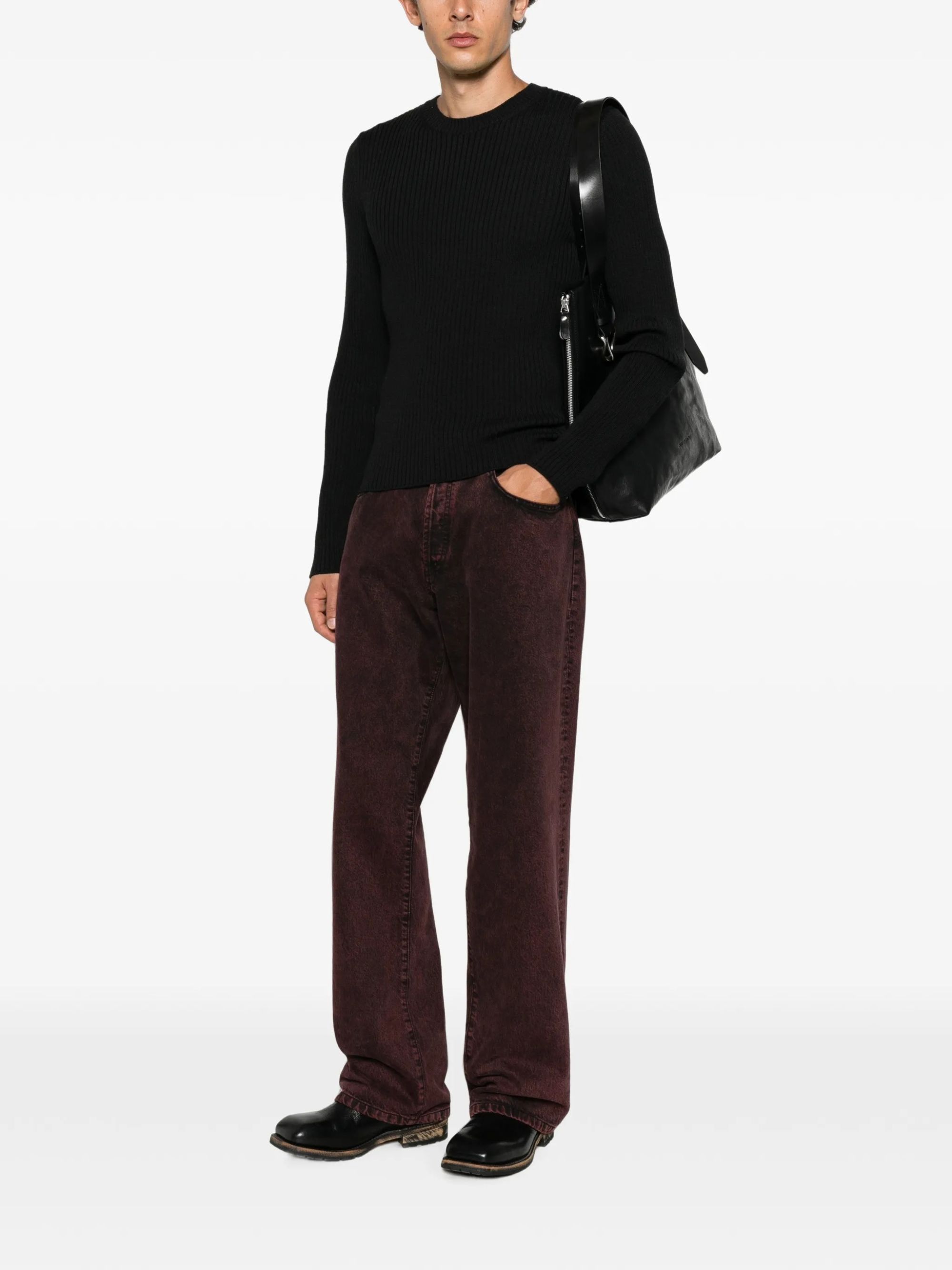 COMPACT ROUNDNECK #BLACK OUR LEGACY Jersey M4263CB