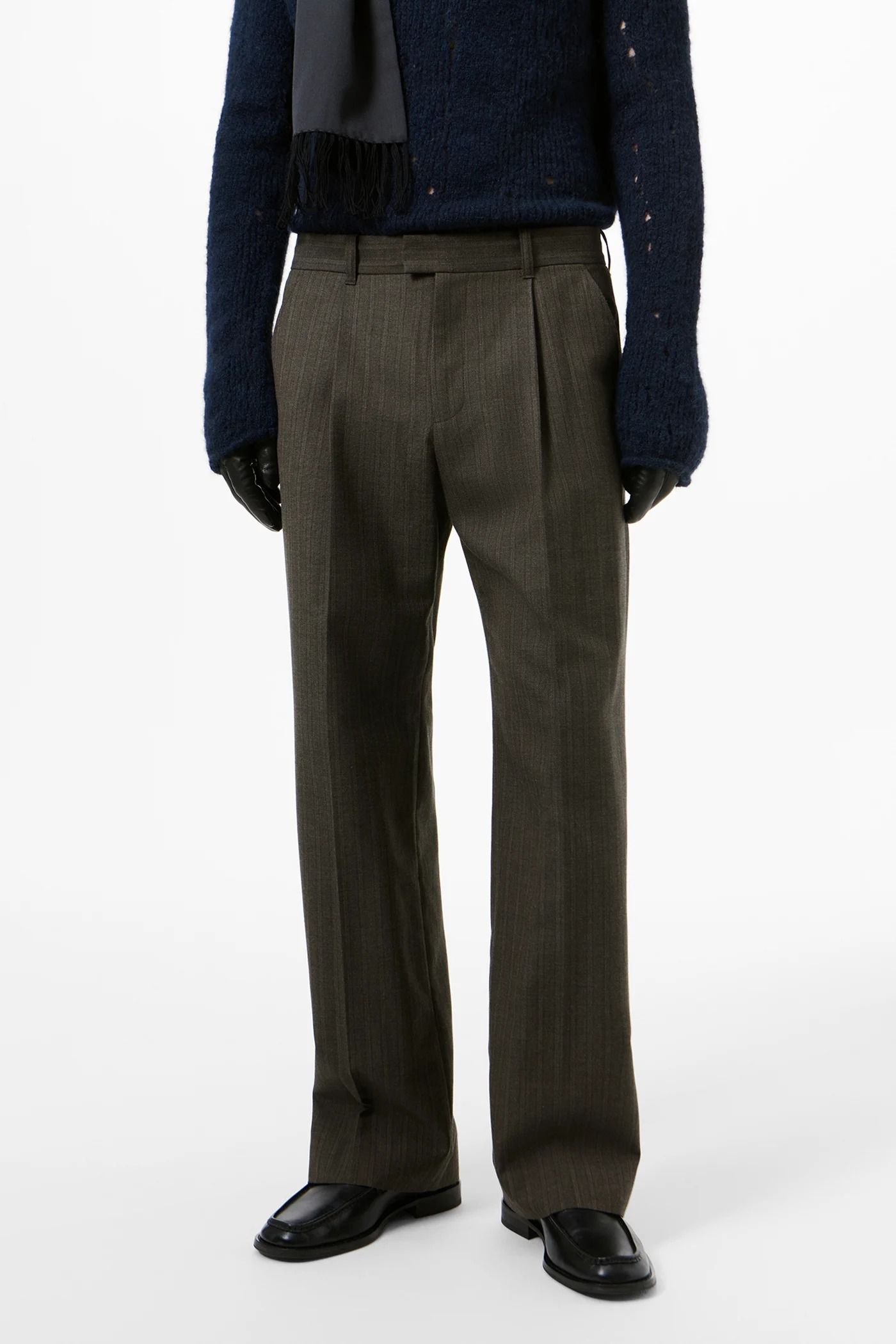 SLACK TROUSER #PHASE STRIPE MOTION WOOLCOT OUR LEGACY Pantaloni M4264SPS