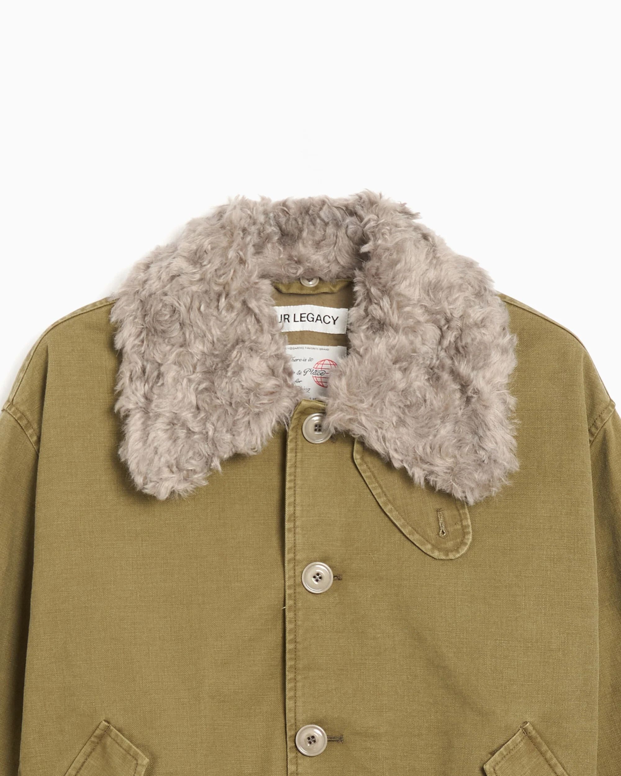 AERIAL JACKET #PIGMENT KHAKI KNIFE EDGE TWILL OUR LEGACY Capispalla M4261APK