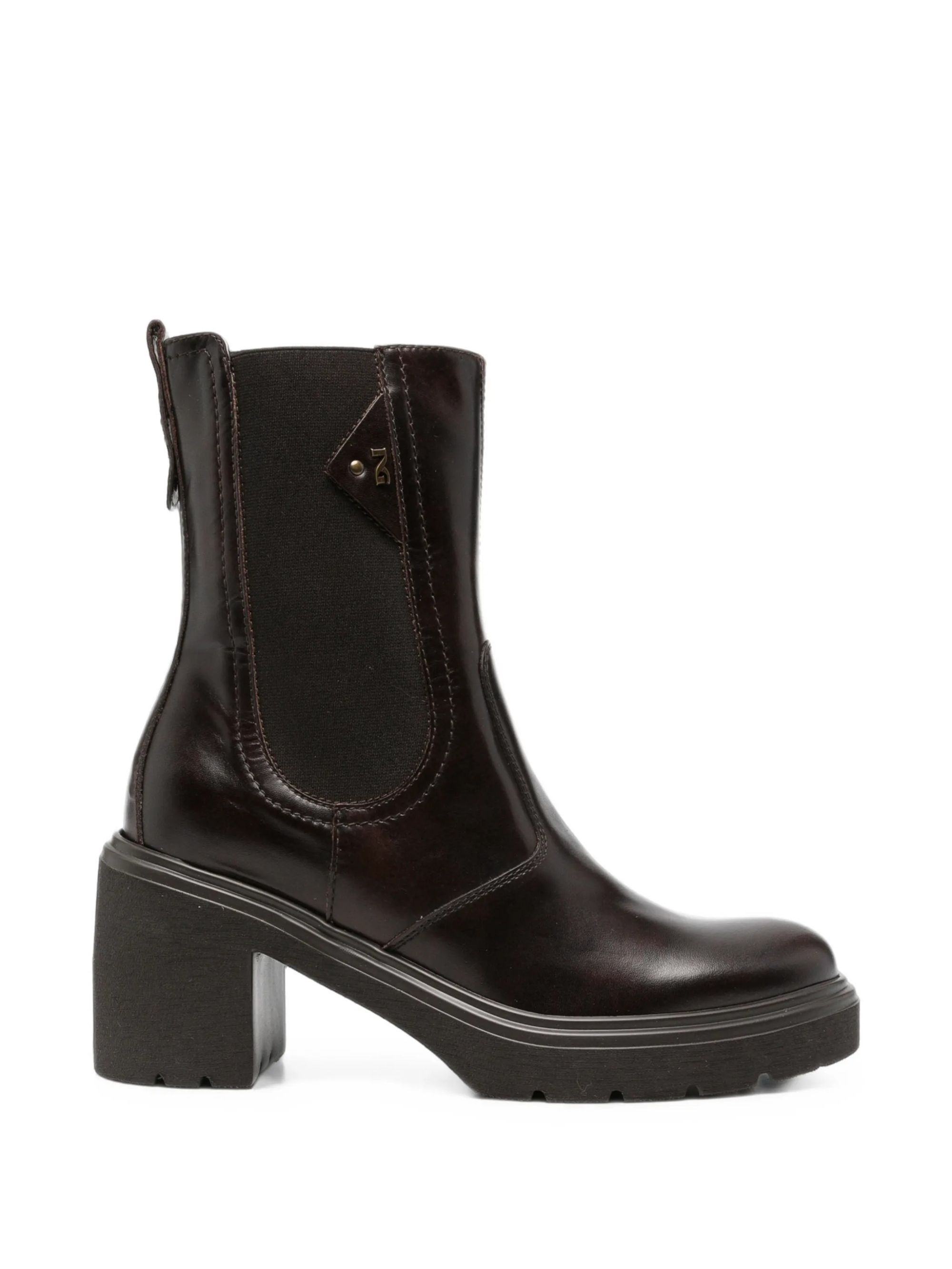 MANOLETE CAFFE' EVA CALVERA #301 NERO GIARDINI Scarpe I618081D 301