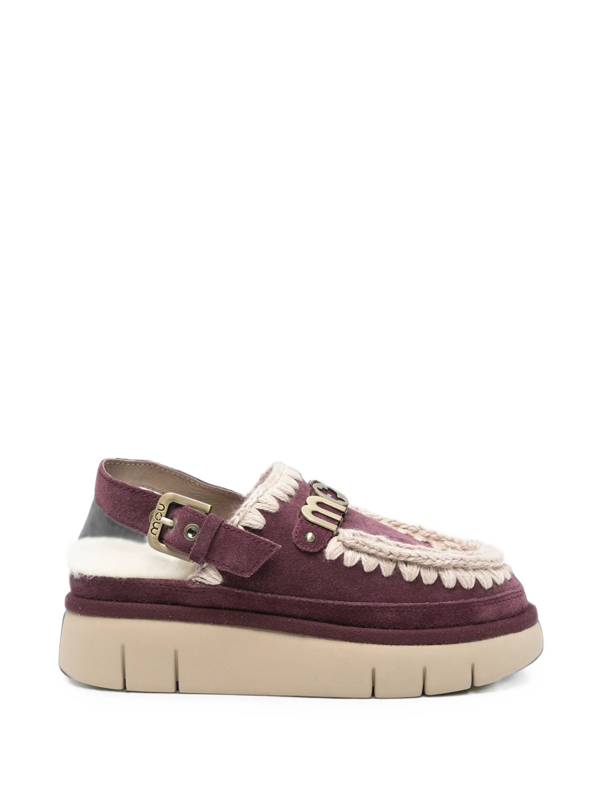 BOUNCE CLOG BACK STRAP LETTER CABERNET #CAB MOU Scarpe MU.FW531026A