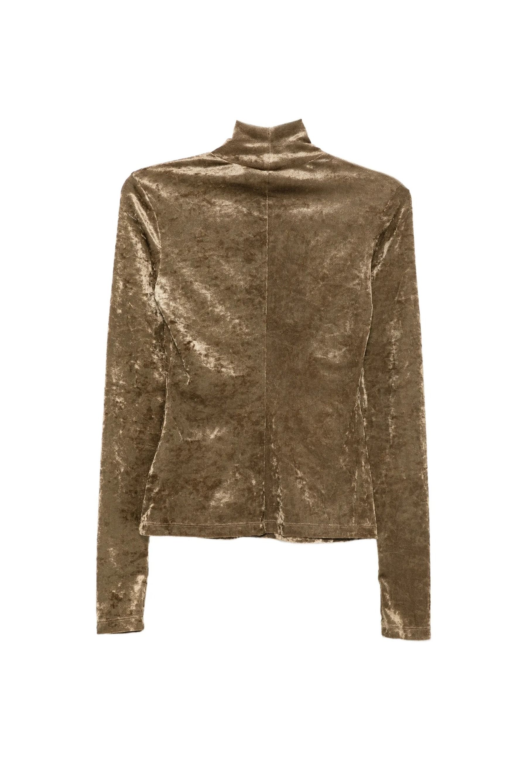 SLIM T-SHIRT VELVET TULLE CYPRESS #105 JUST CAVALLI T-shirt 81PAH619 J0312