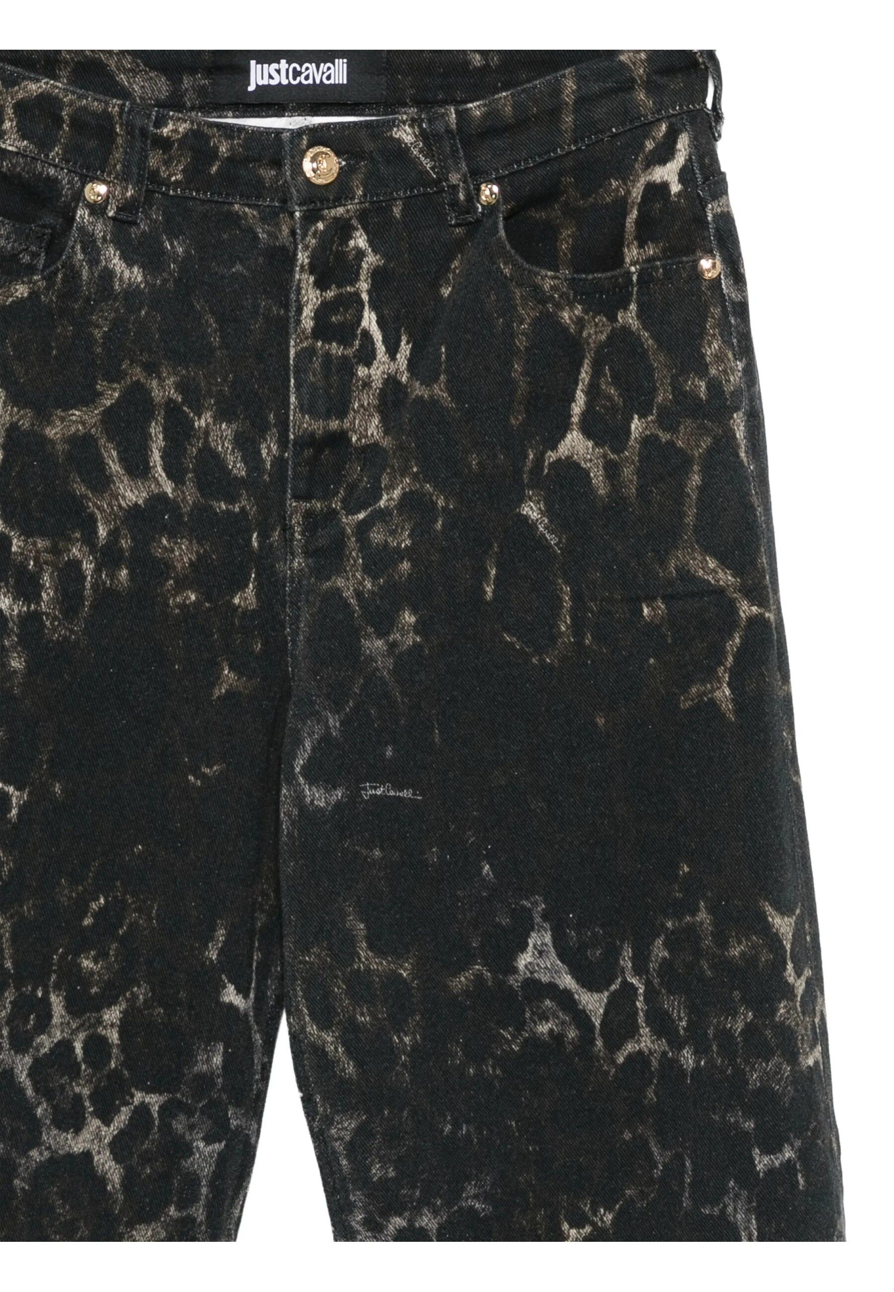 MIA STRAIGHT CUBE TROUSERS BULL PARTRIDGE #768 JUST CAVALLI Pantaloni 81PAB5T3 ES165L54