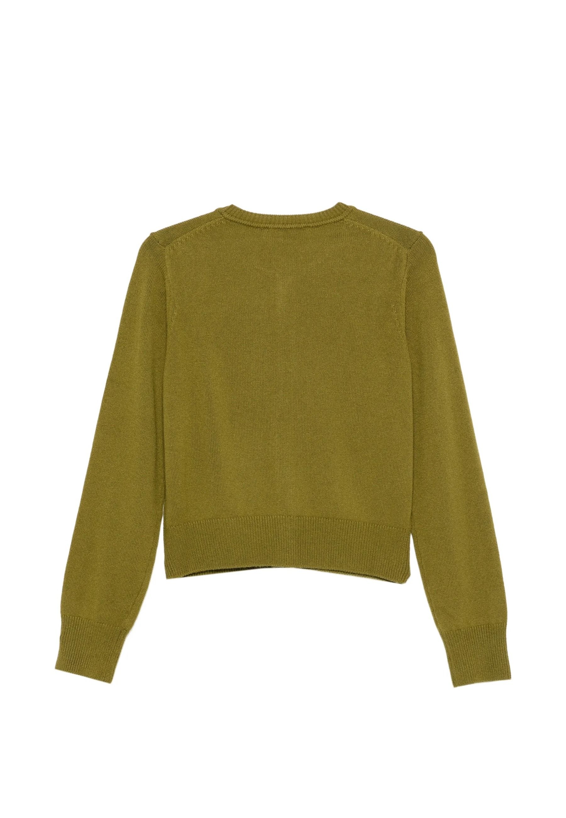 CARDIGAN #OLIVE GREEN DUNST Maglieria UDSW6C101E1