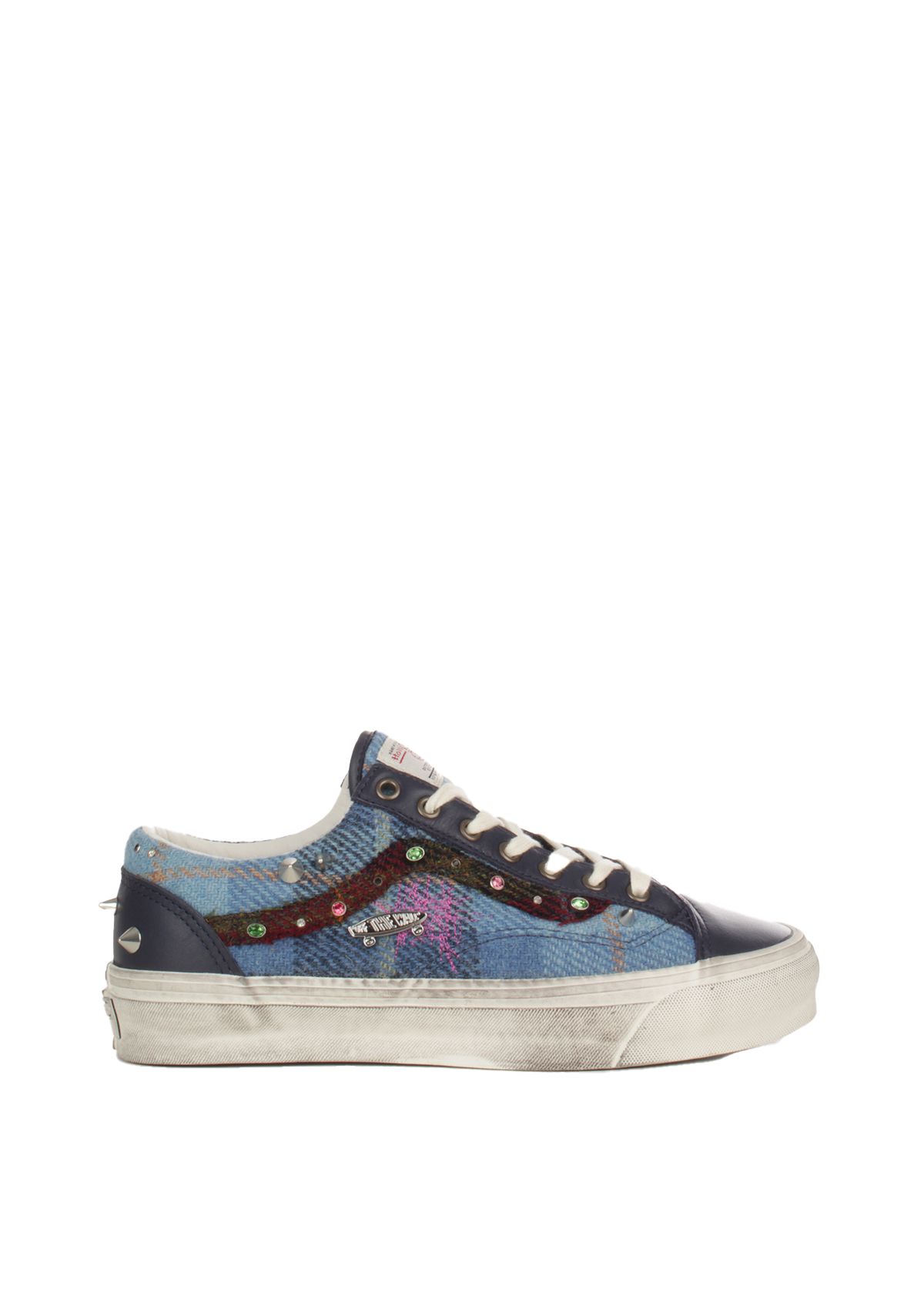 OLD SKOOL HARRIS TWEED NAVY/MULTI #BIP1 VANS Scarpe VN000E8V