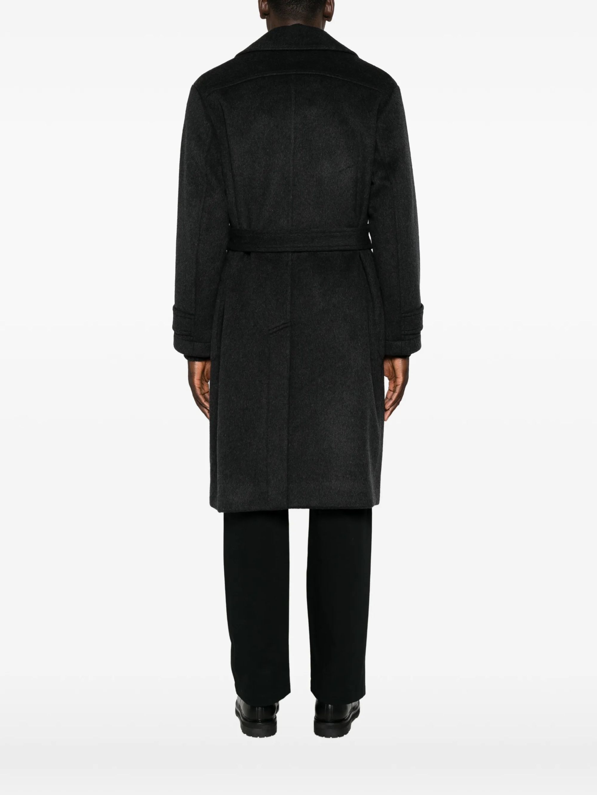 CAPPOTTO ANTRACITE #98M AMARANTO Capispalla B6AC0089