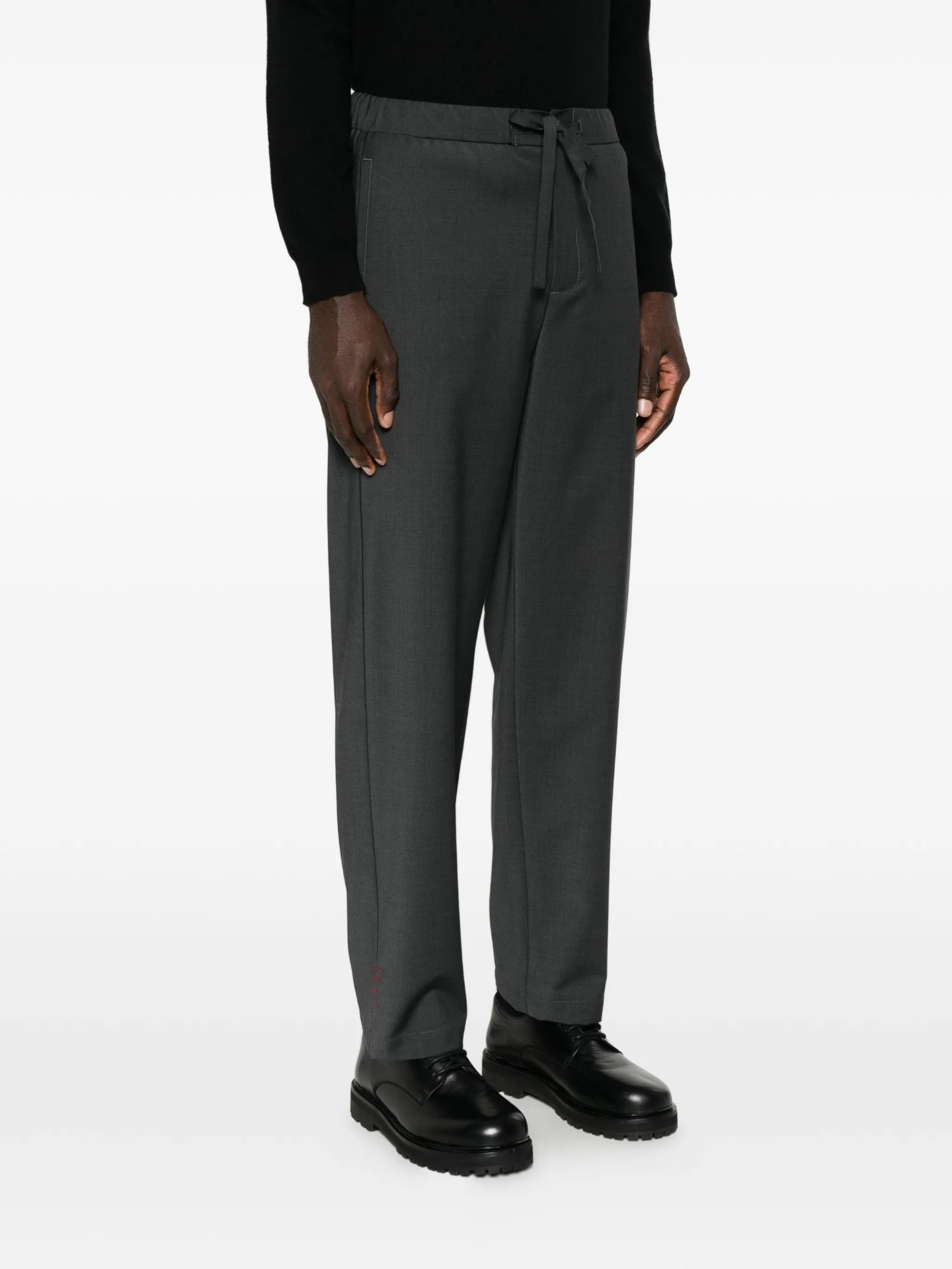 PANTALONE ANTRACITE #98M AMARANTO Pantaloni B6AC0016