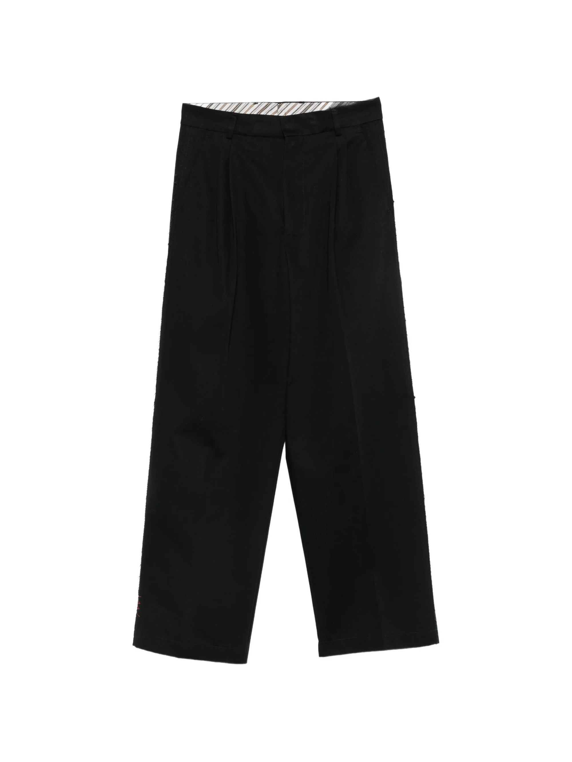 PANTALONE NERO #99 AMARANTO Pantaloni B6AC0033