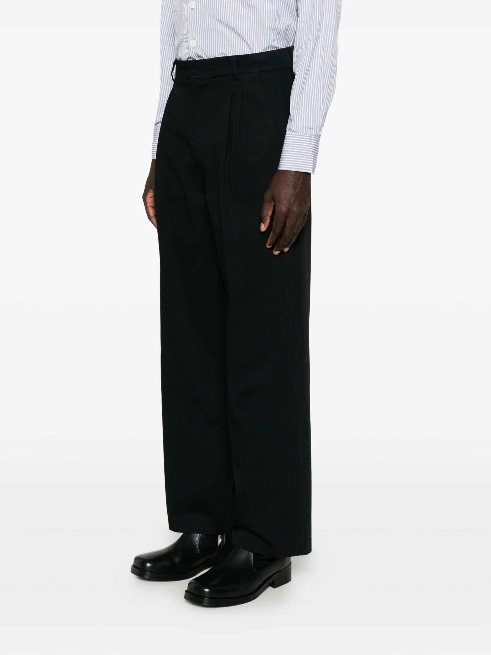 PANTALONE NERO #99 AMARANTO Pantaloni B6AC0033