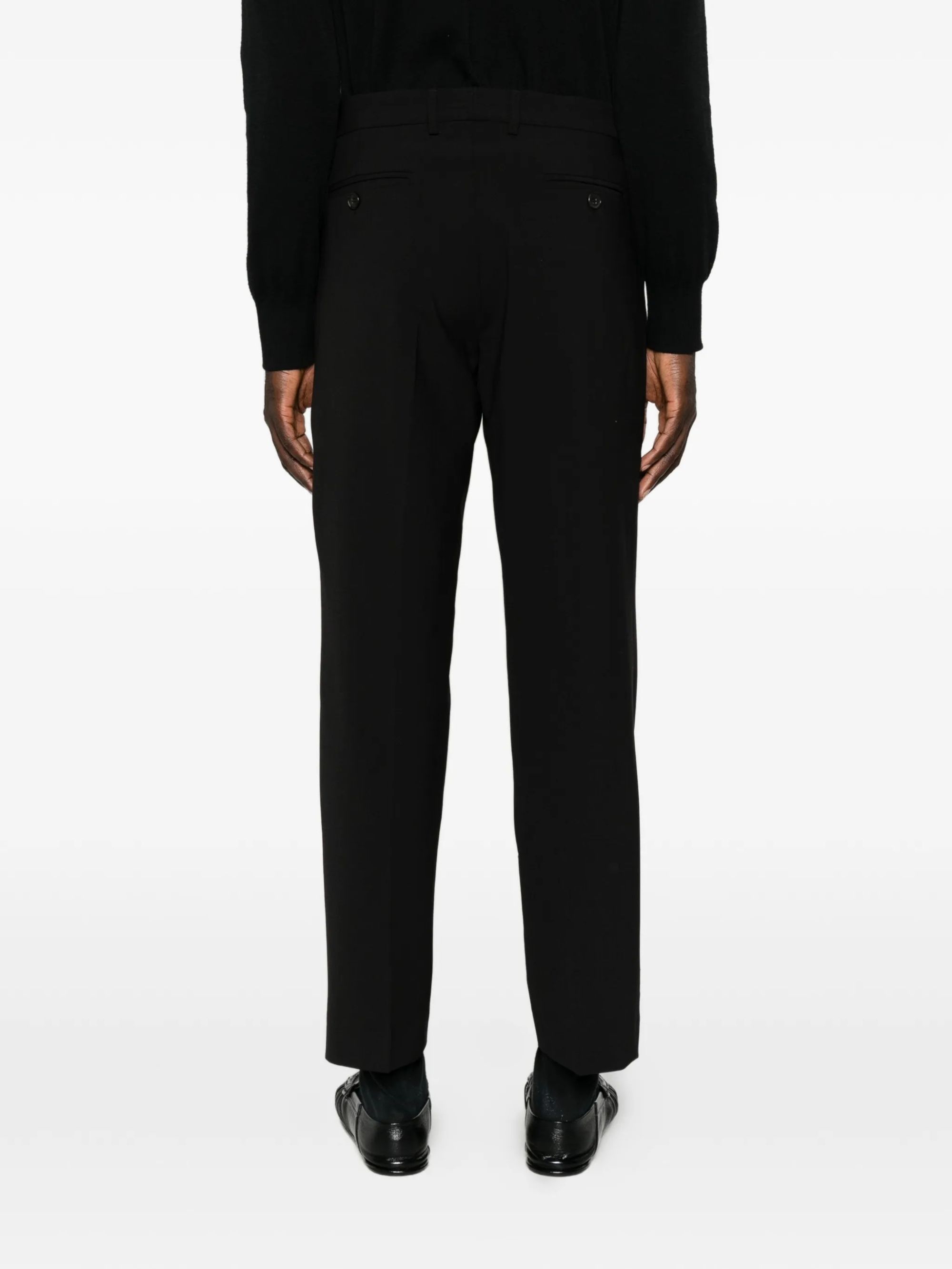 PANTALONE NERO #99 AMARANTO Pantaloni B6AC0045