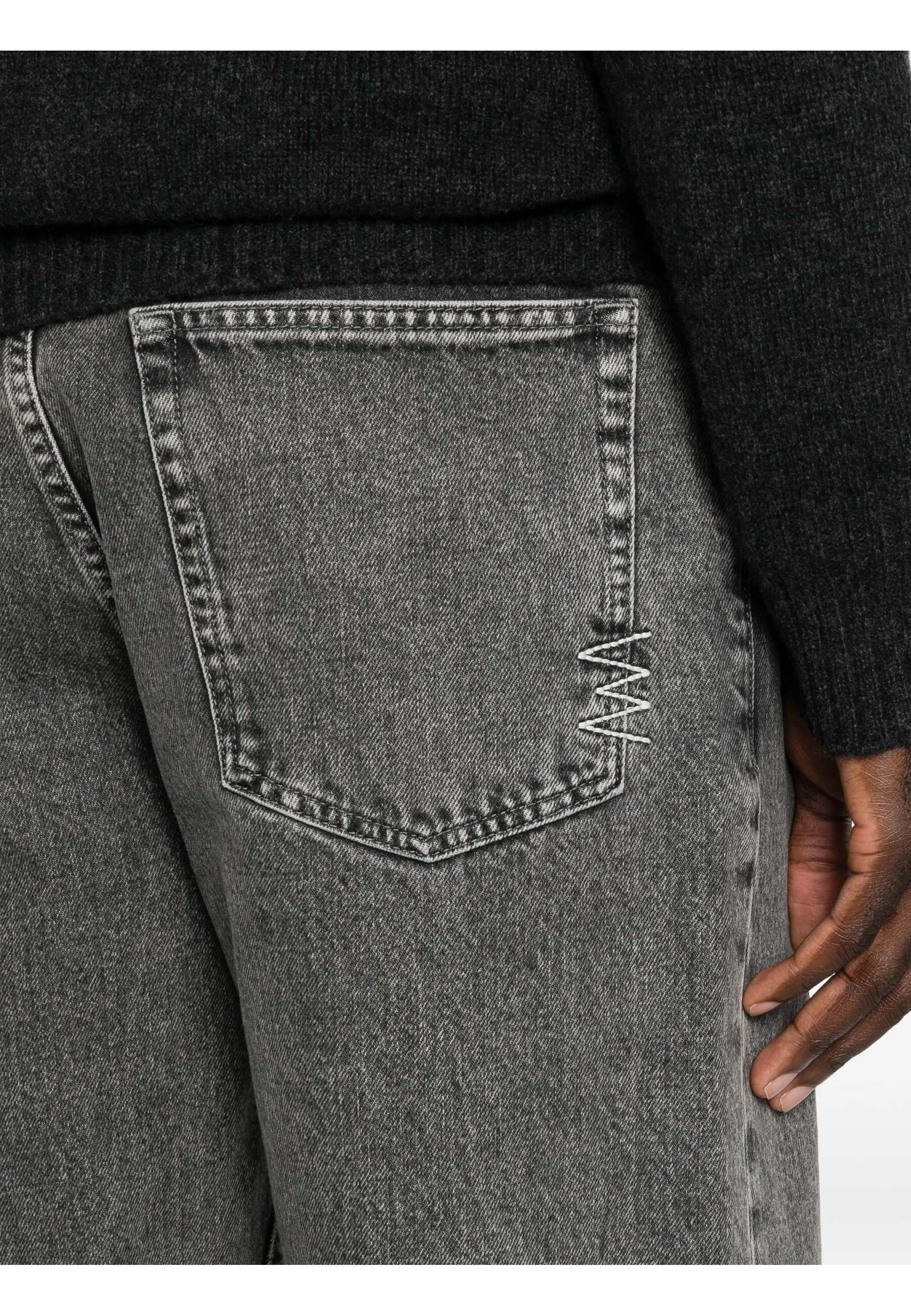 PANTALONE #DENIM GREY AMARANTO Pantaloni B6AC0074