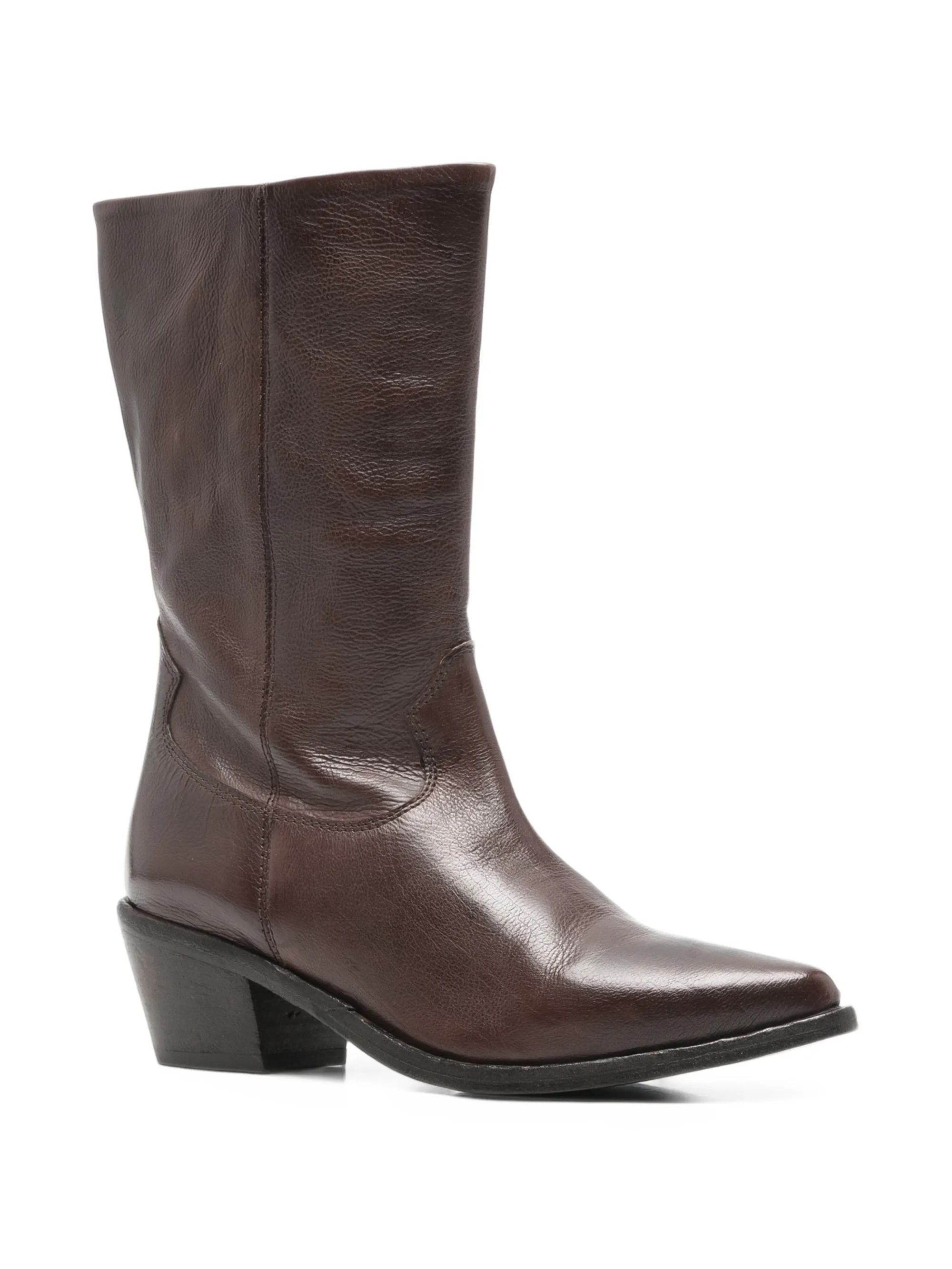 STIVALETTO NIZZA #DARK BROWN ZOLFO Scarpe 262-702-13-TA